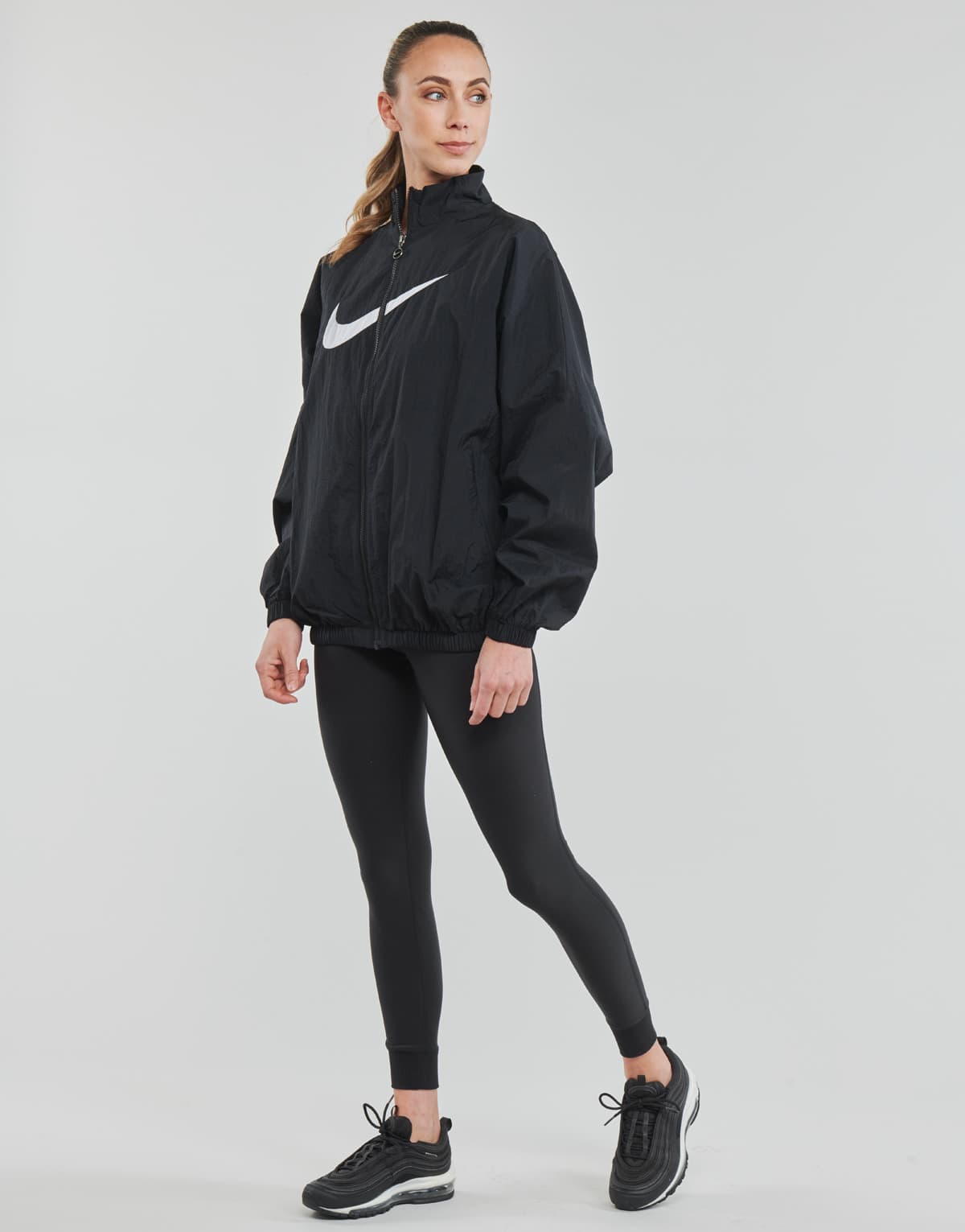Women's Windbreakers Nike Black