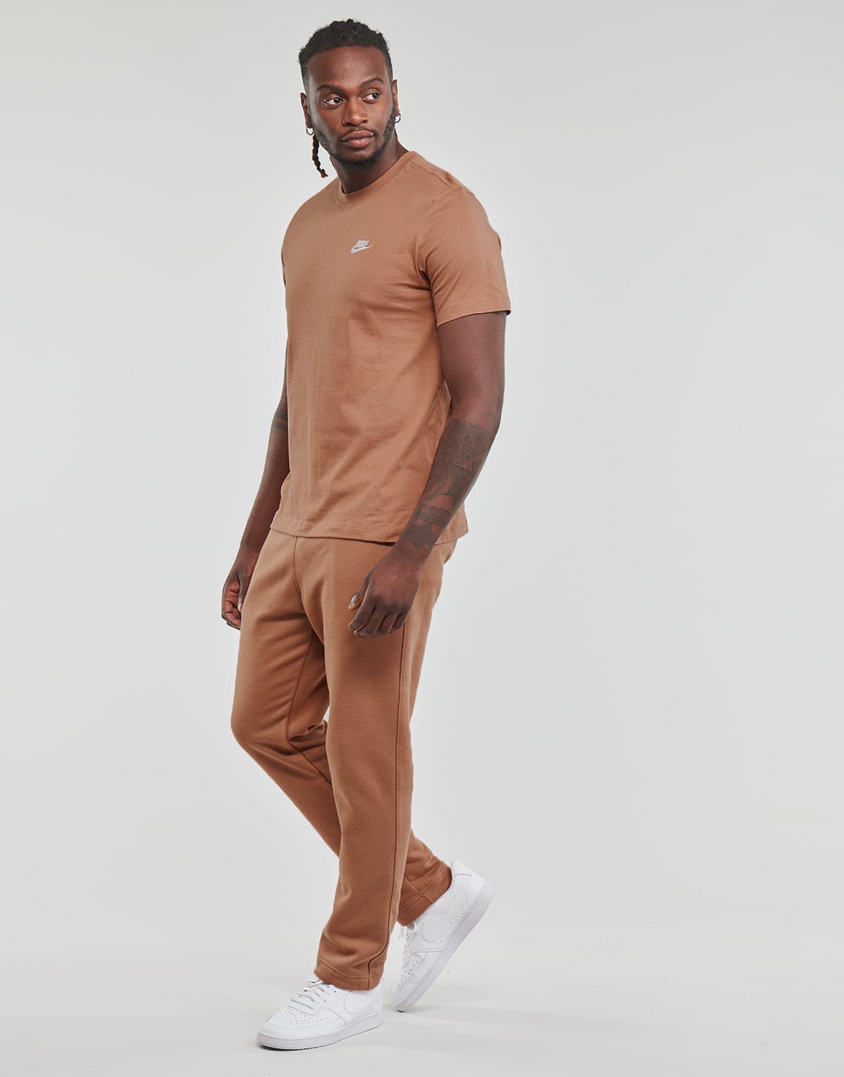 Men's Sports T-Shirts Nike Brown