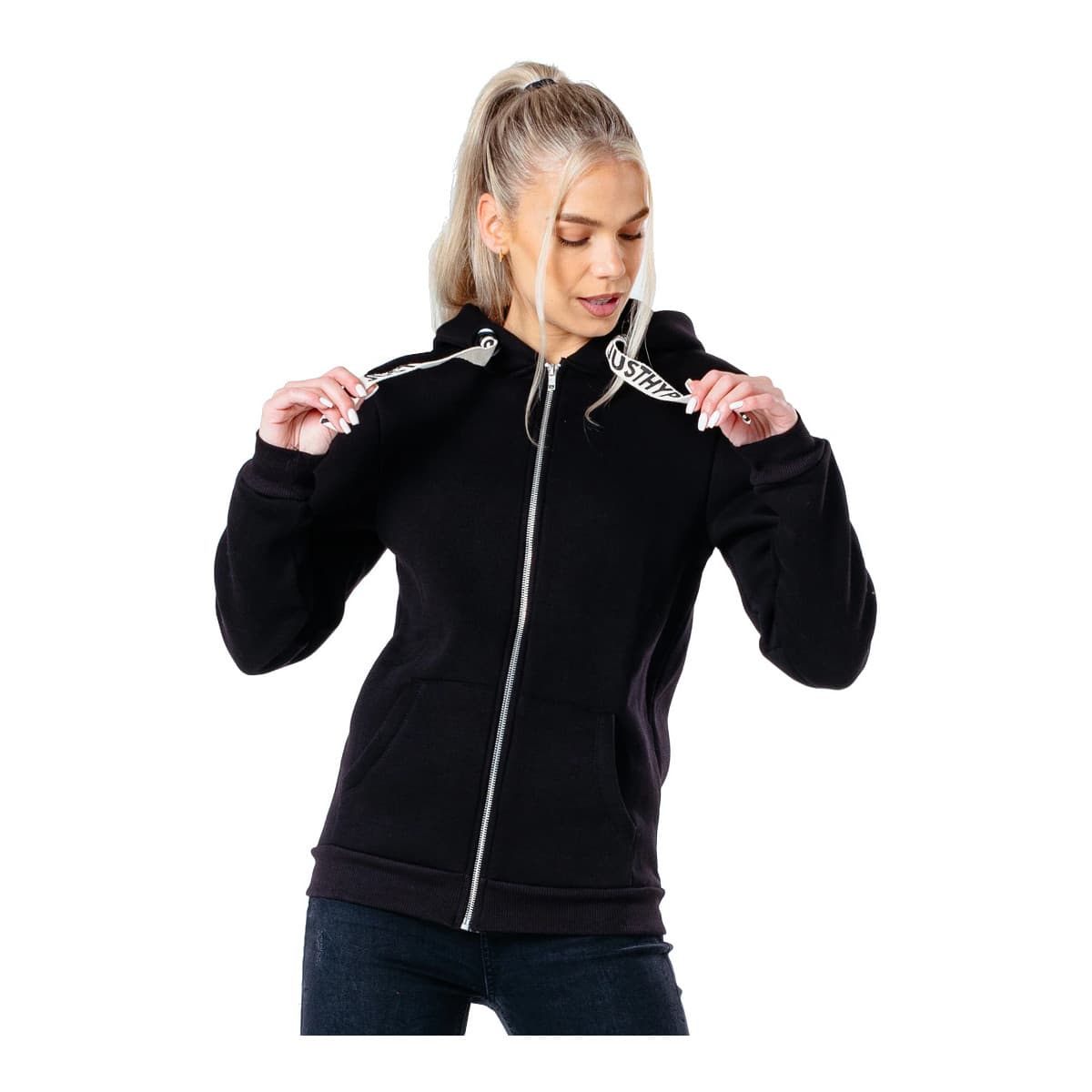 Women's Cardigans Justhype Ltd Black