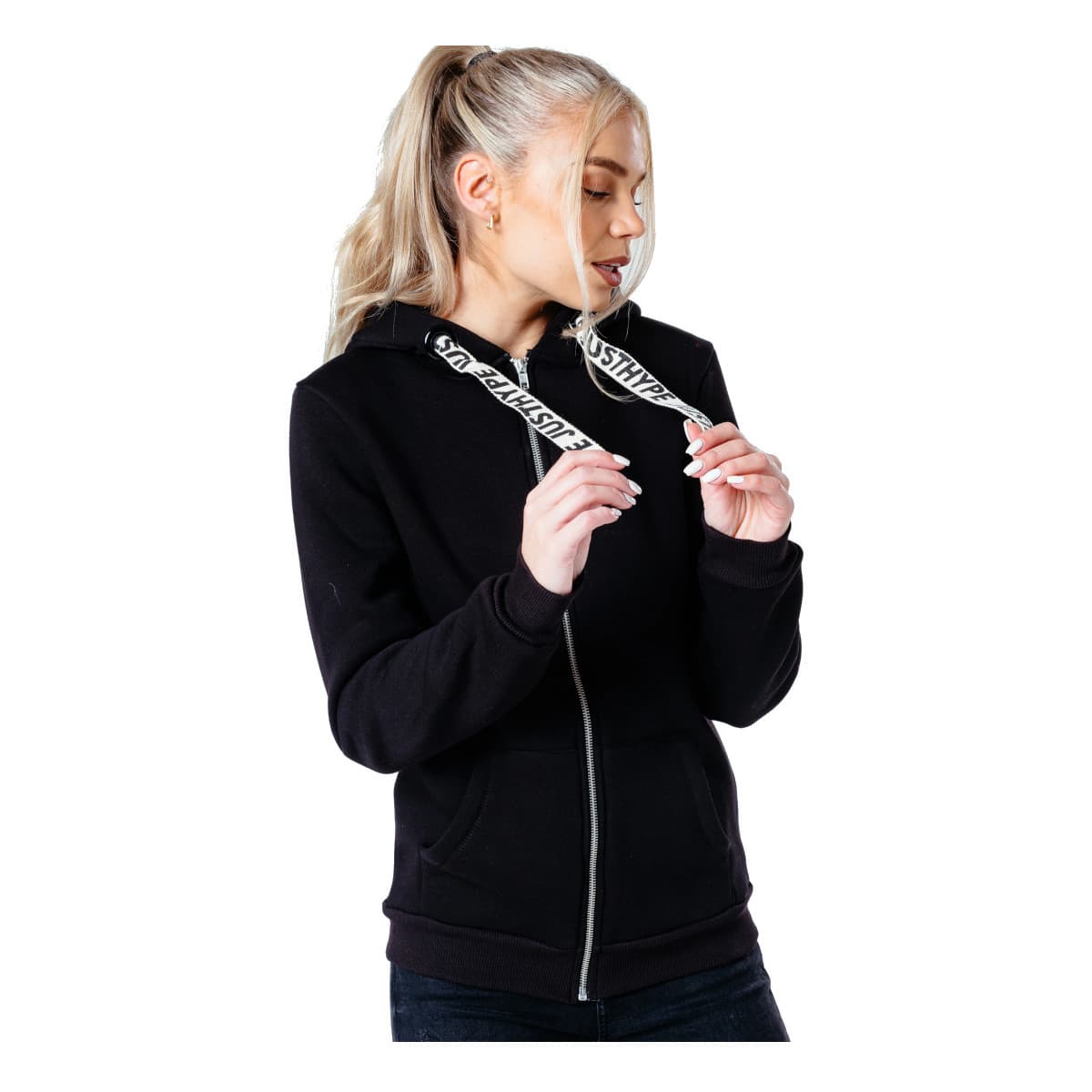 Women's Cardigans Justhype Ltd Black