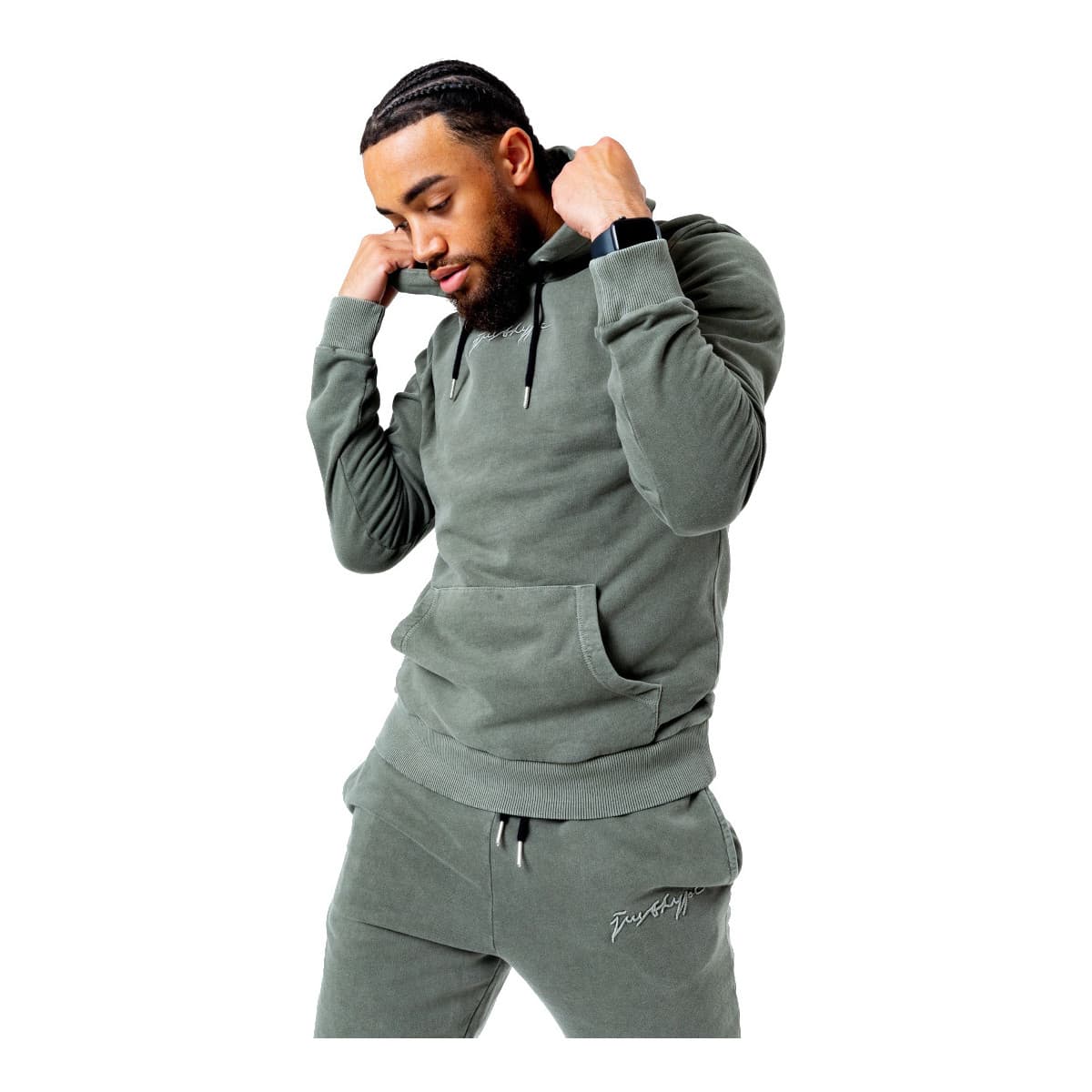 Ζακέτα Justhype Ltd Acid Wash Hoody