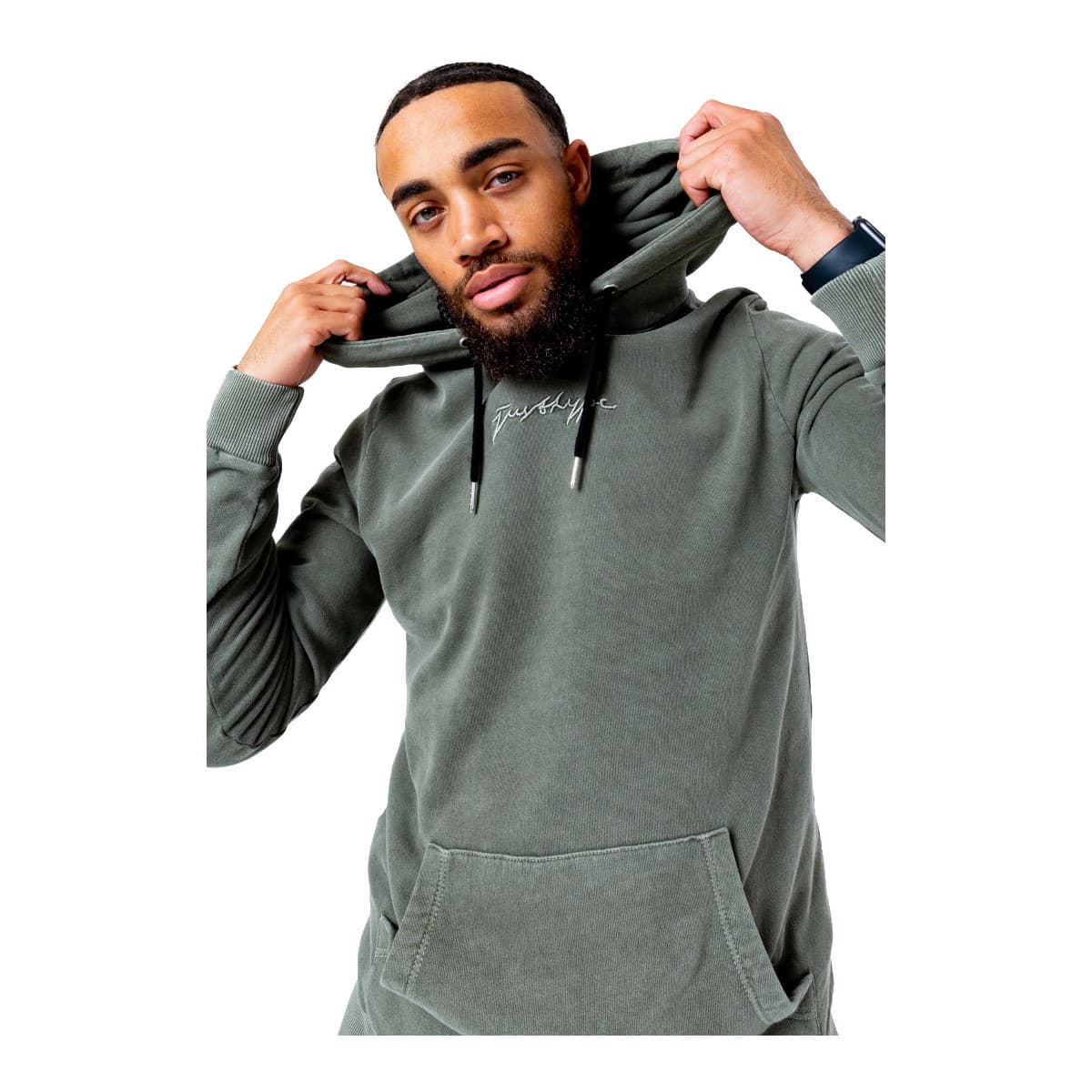 Men's Cardigans Justhype Ltd Green