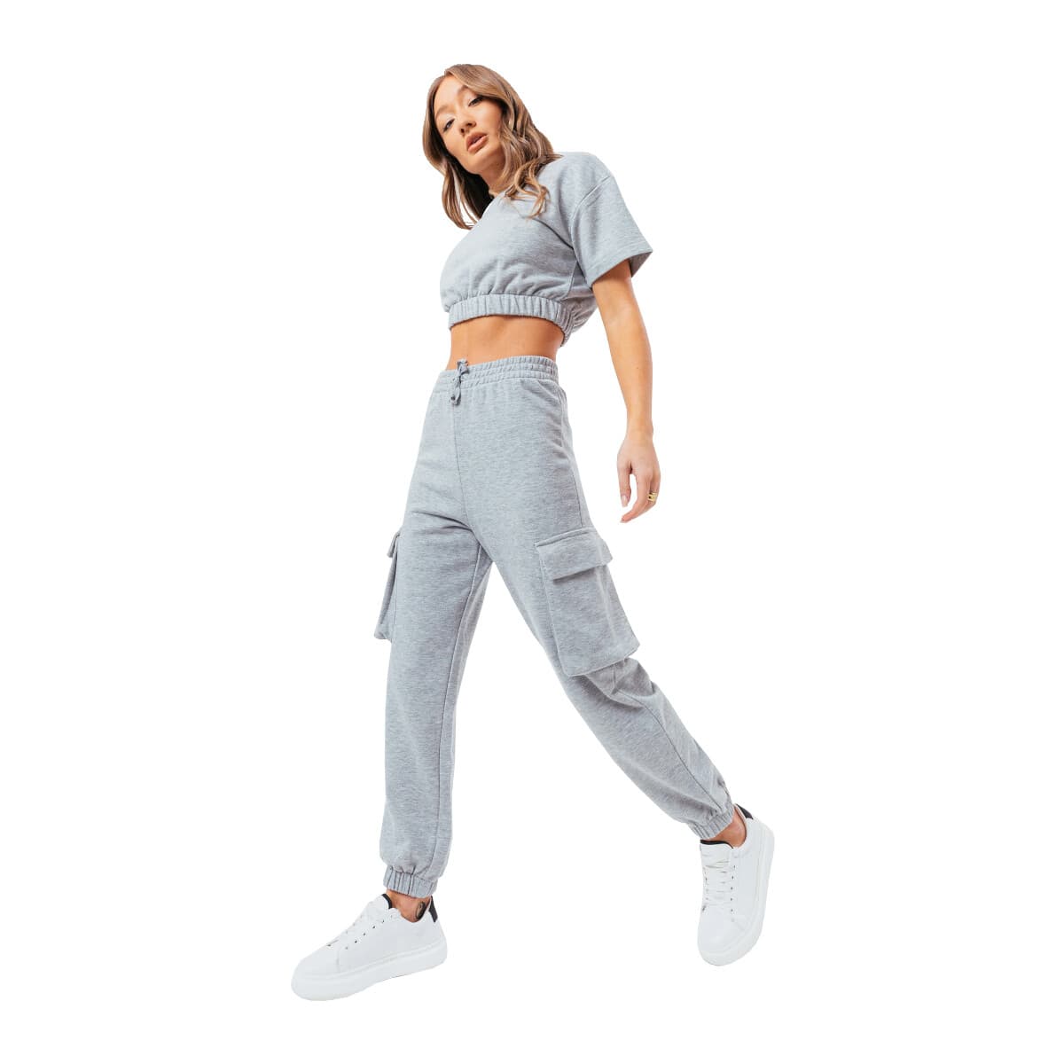 Women's Tracksuits Justhype Ltd Gray