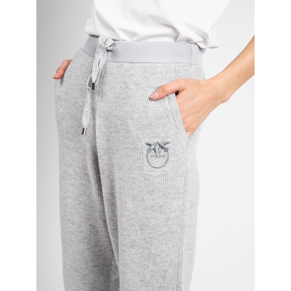 Women's Pants Pinko Gray