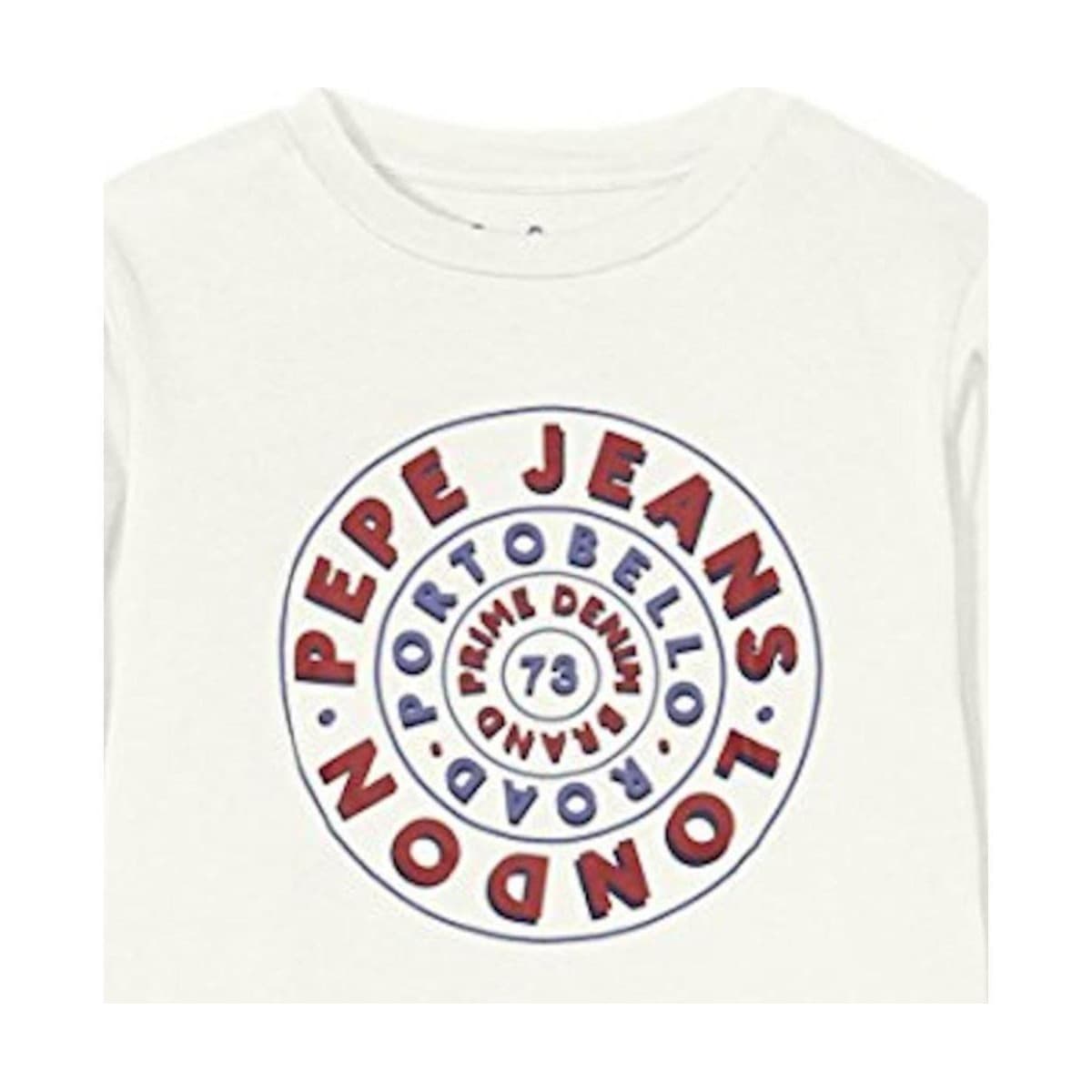 Boys' T-Shirts Pepe Jeans White