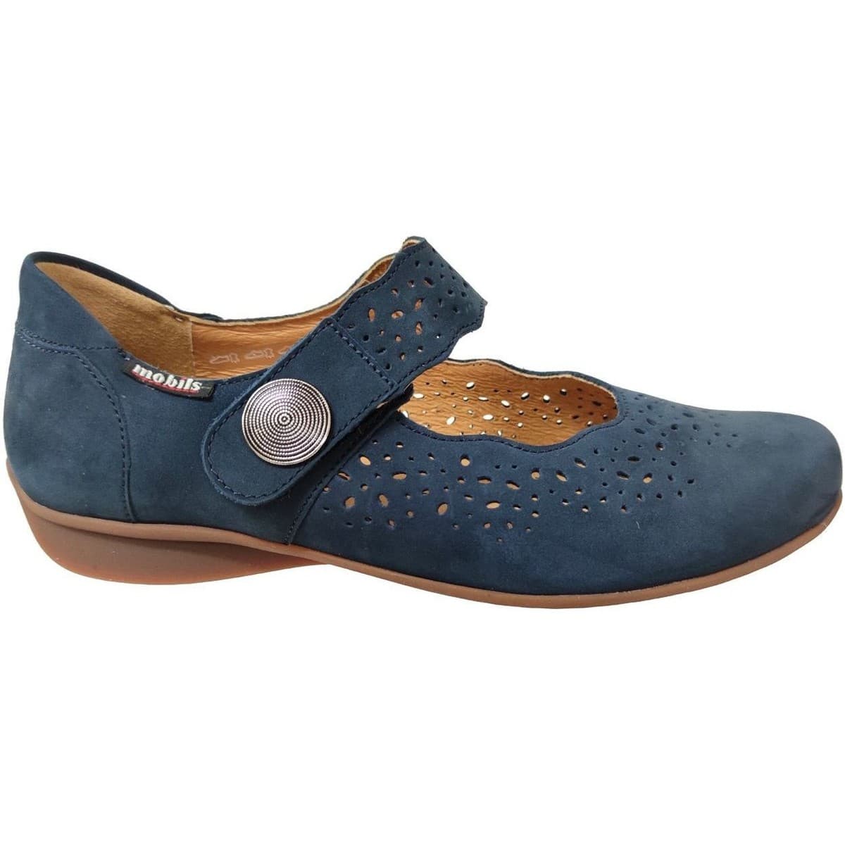 Women's Ballet Flats Mephisto Blue