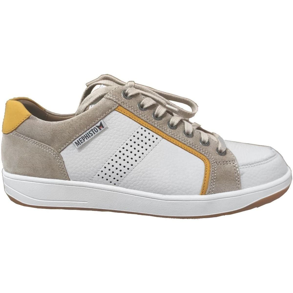 Men's Derby Shoes Mephisto White