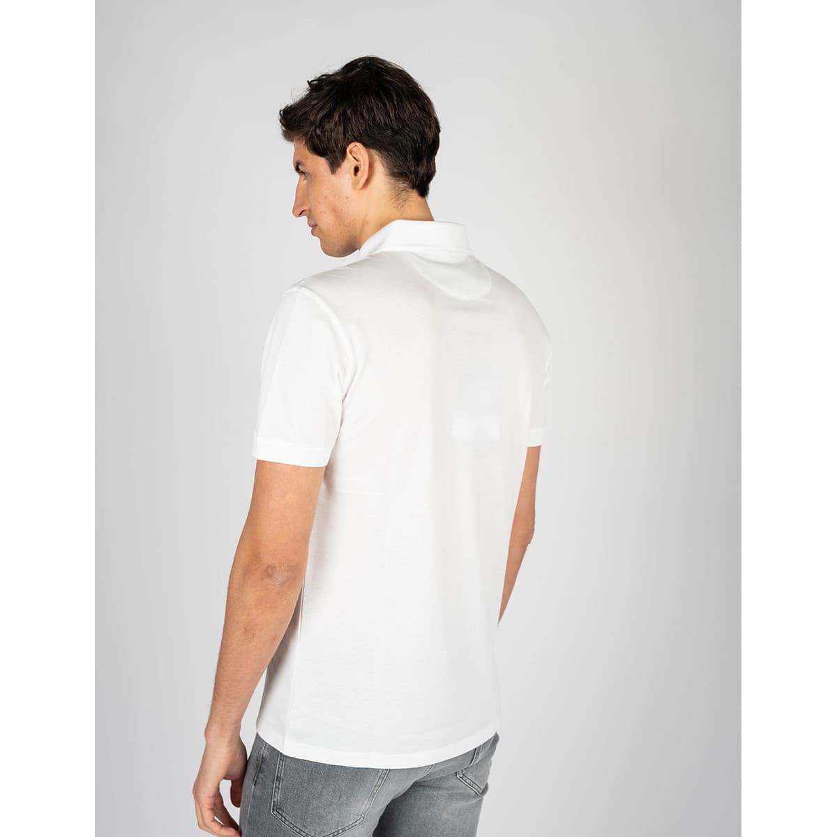 Men's Polo Shirts Les Hommes White