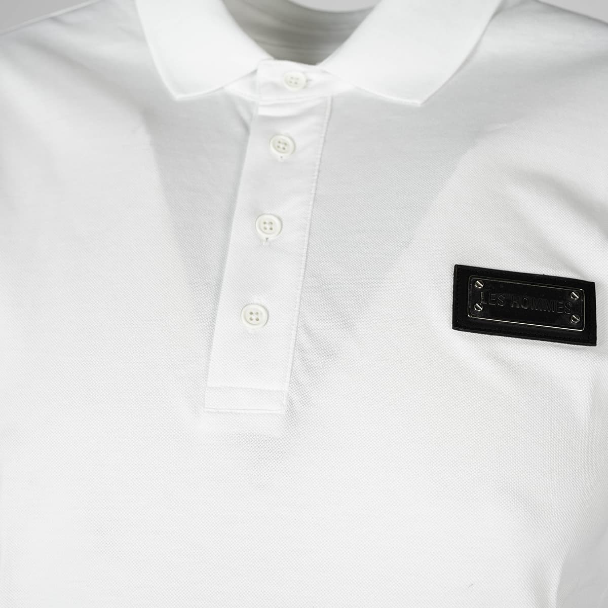 Men's Polo Shirts Les Hommes White