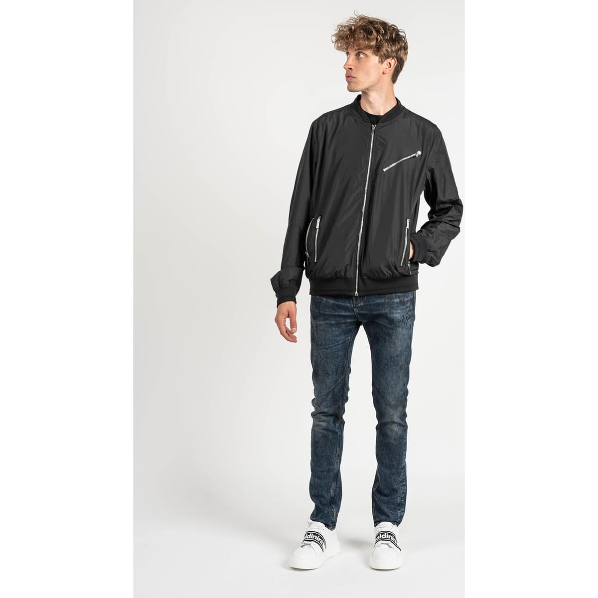 Men's Jackets Les Hommes Black