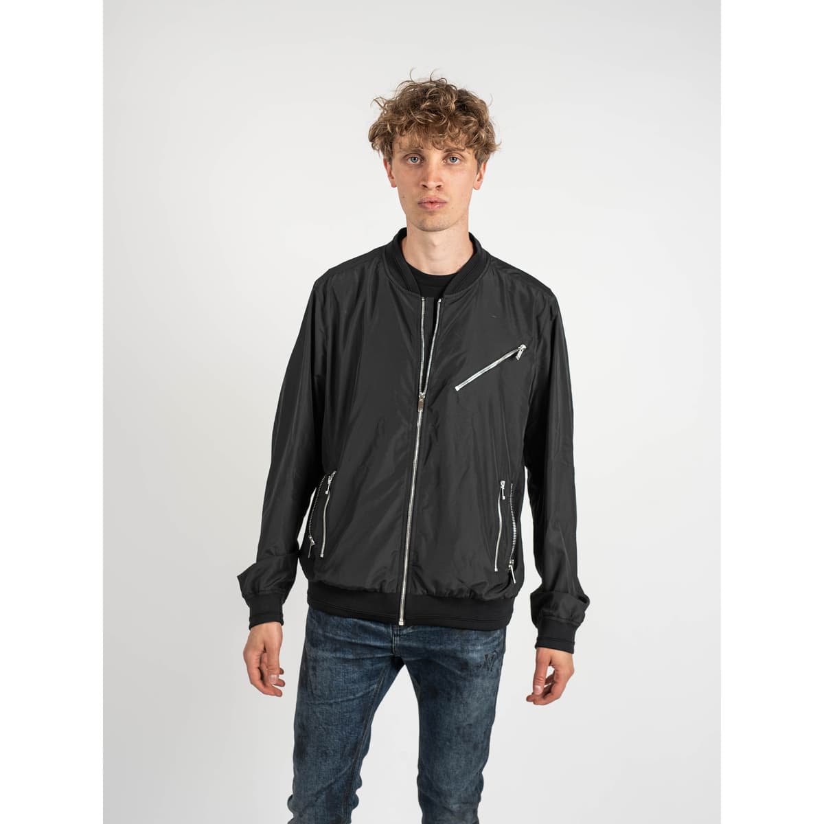 Men's Jackets Les Hommes Black