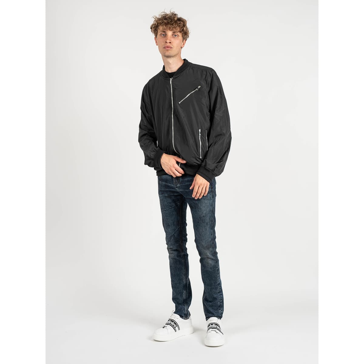 Men's Jackets Les Hommes Black