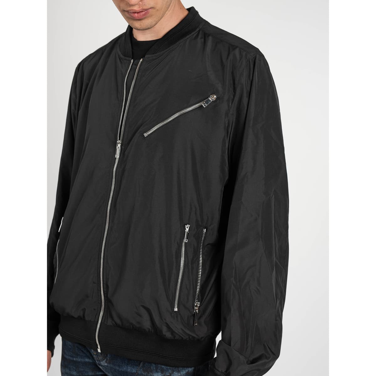 Men's Jackets Les Hommes Black