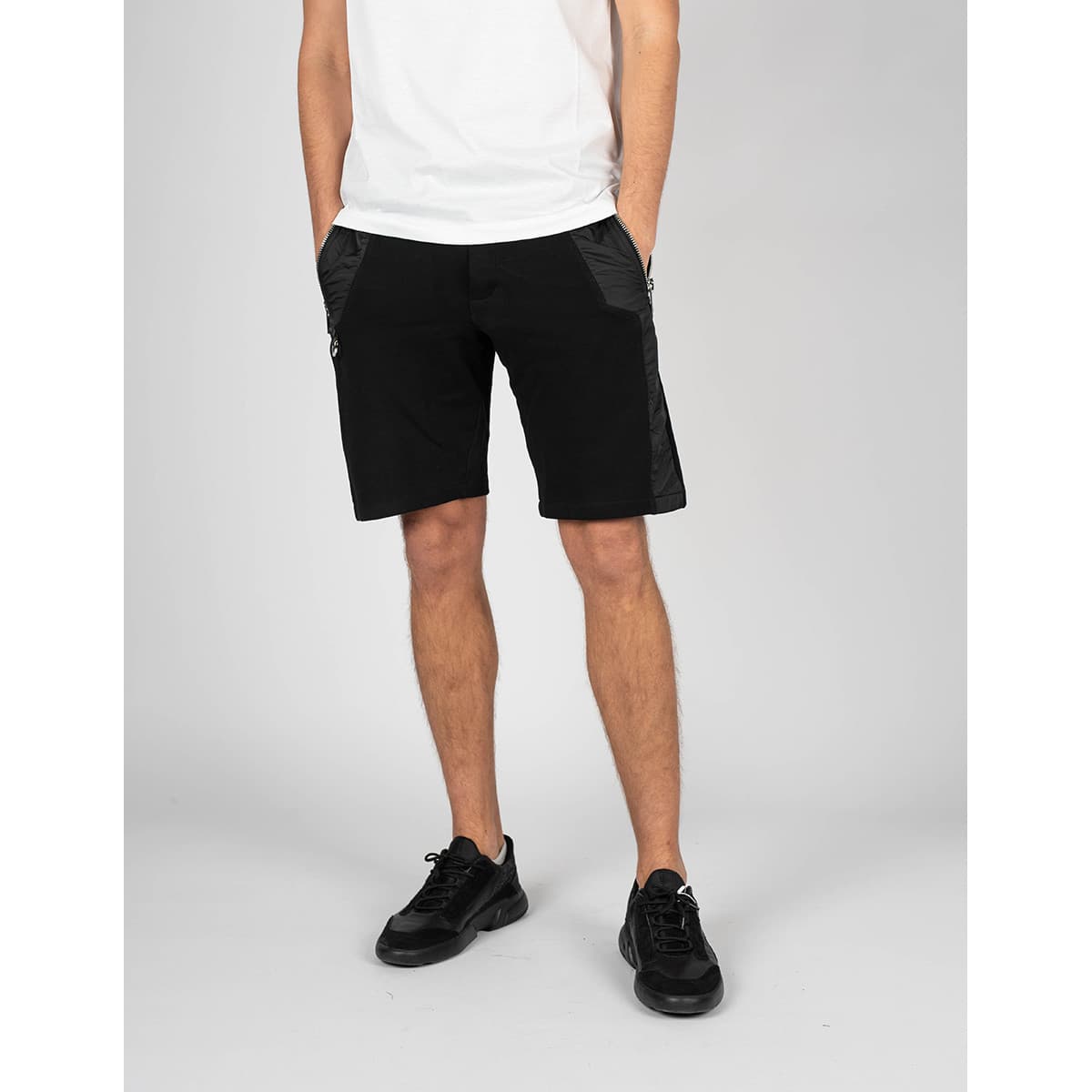 Shorts & Βερμούδες Les Hommes LKJ501 756A | Short Sweatpants in Mercerized Cotton