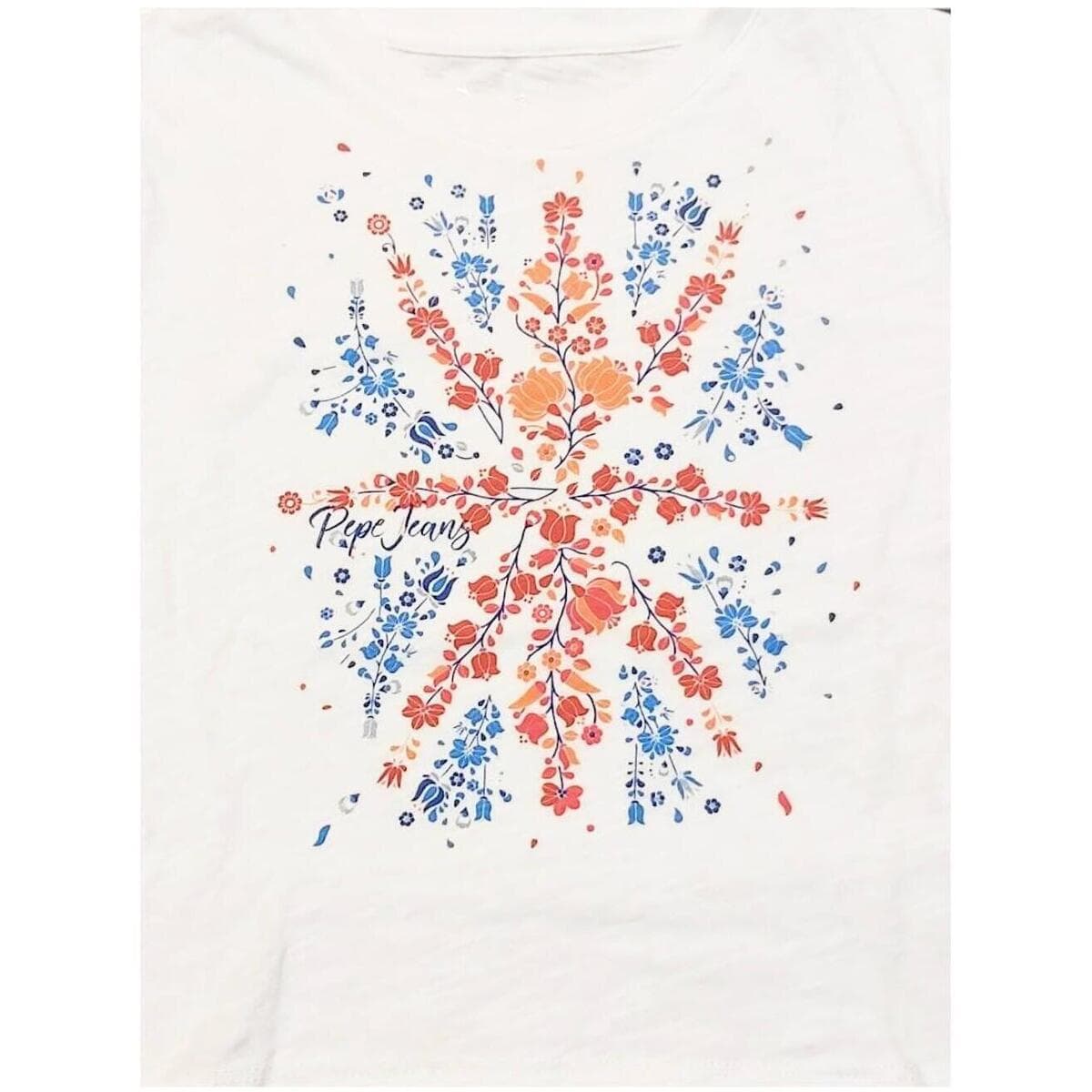 Girls' T-Shirts Pepe Jeans White
