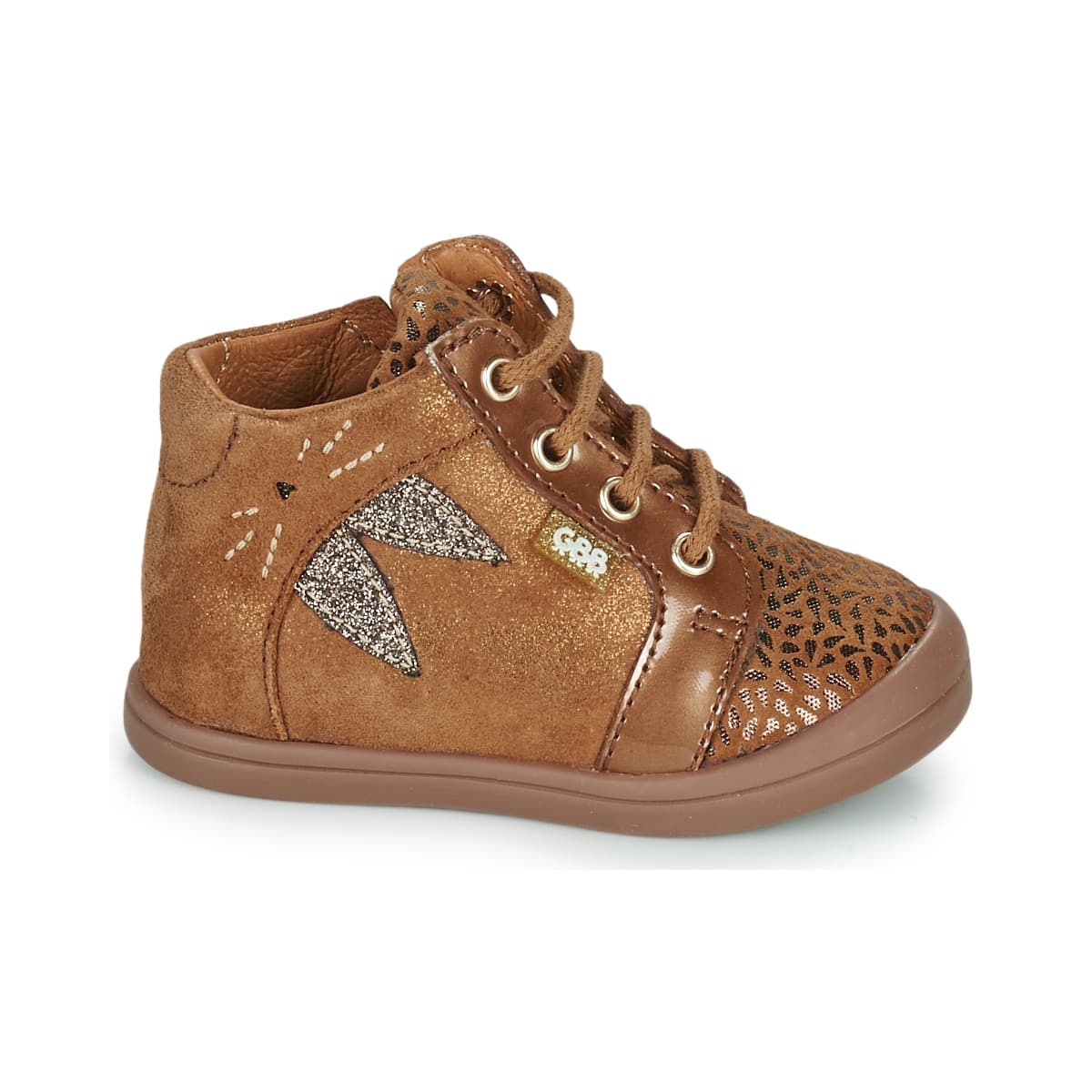 Girls' Sneakers GBB Brown