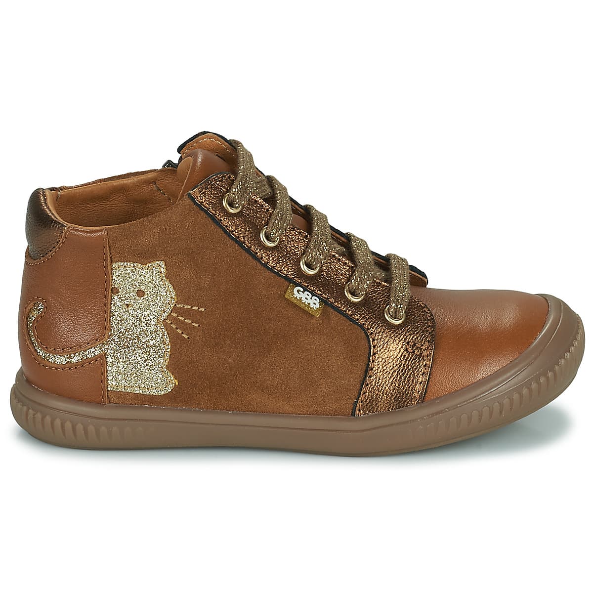 Girls' Sneakers GBB Brown