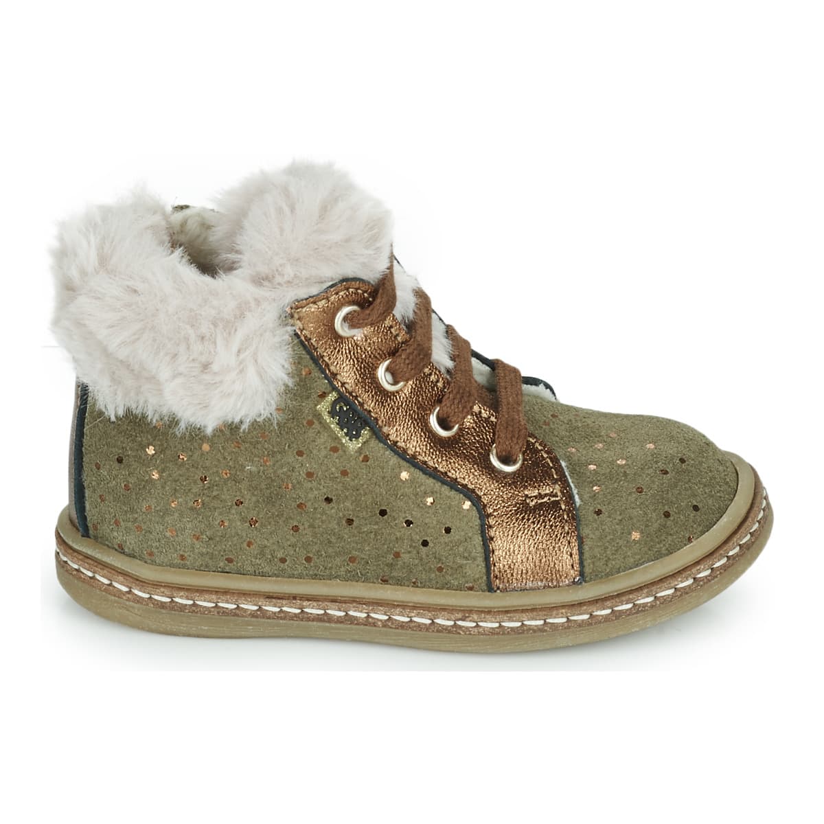 Girls' Sneakers GBB Khaki