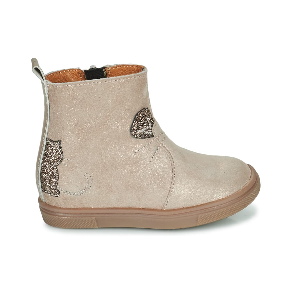 Girls' Ankle Boots GBB Beige