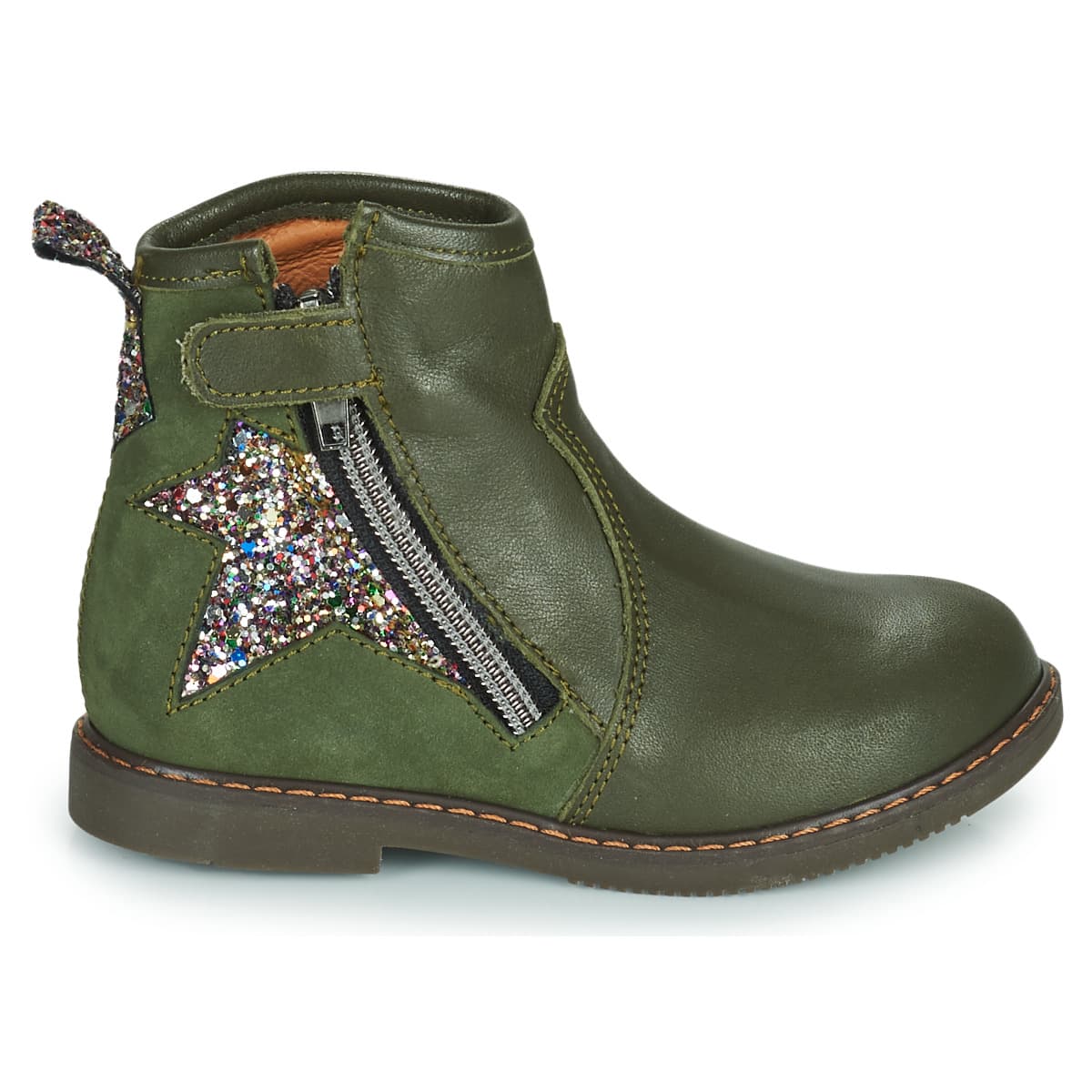 Girls' Boots GBB Khaki