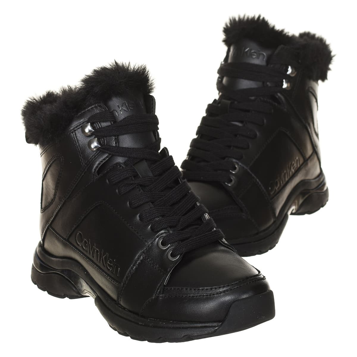 Women's Tennis Shoes Calvin Klein Black