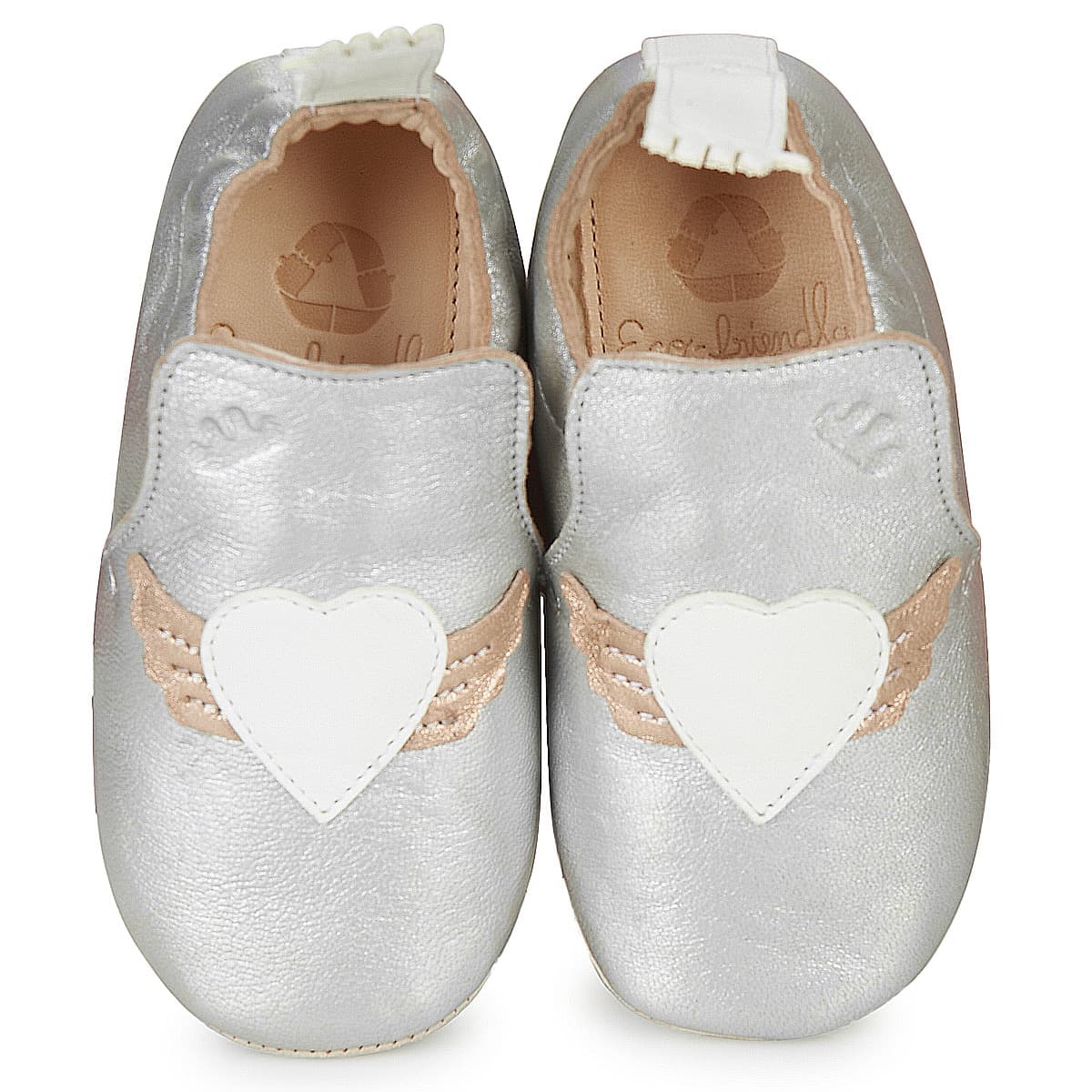 Women's Ballet Flats Easy Peasy Silver