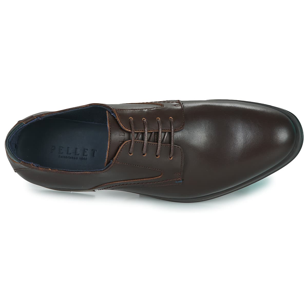 Men's Derby Shoes Pellet Brown