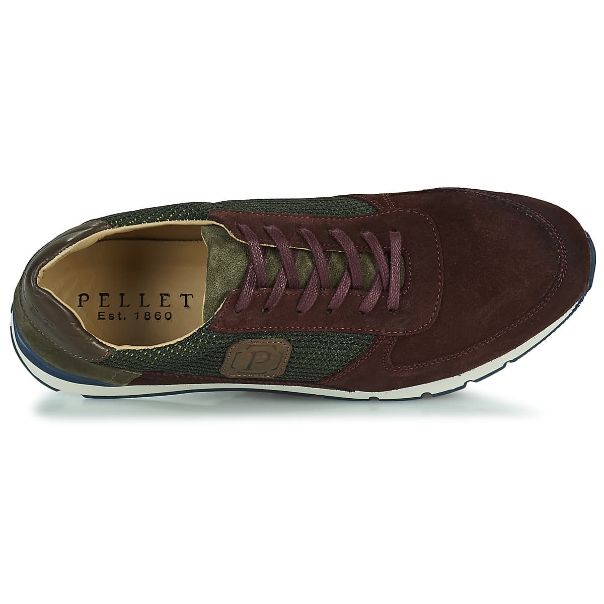 Men's Sneakers Pellet Bordeaux