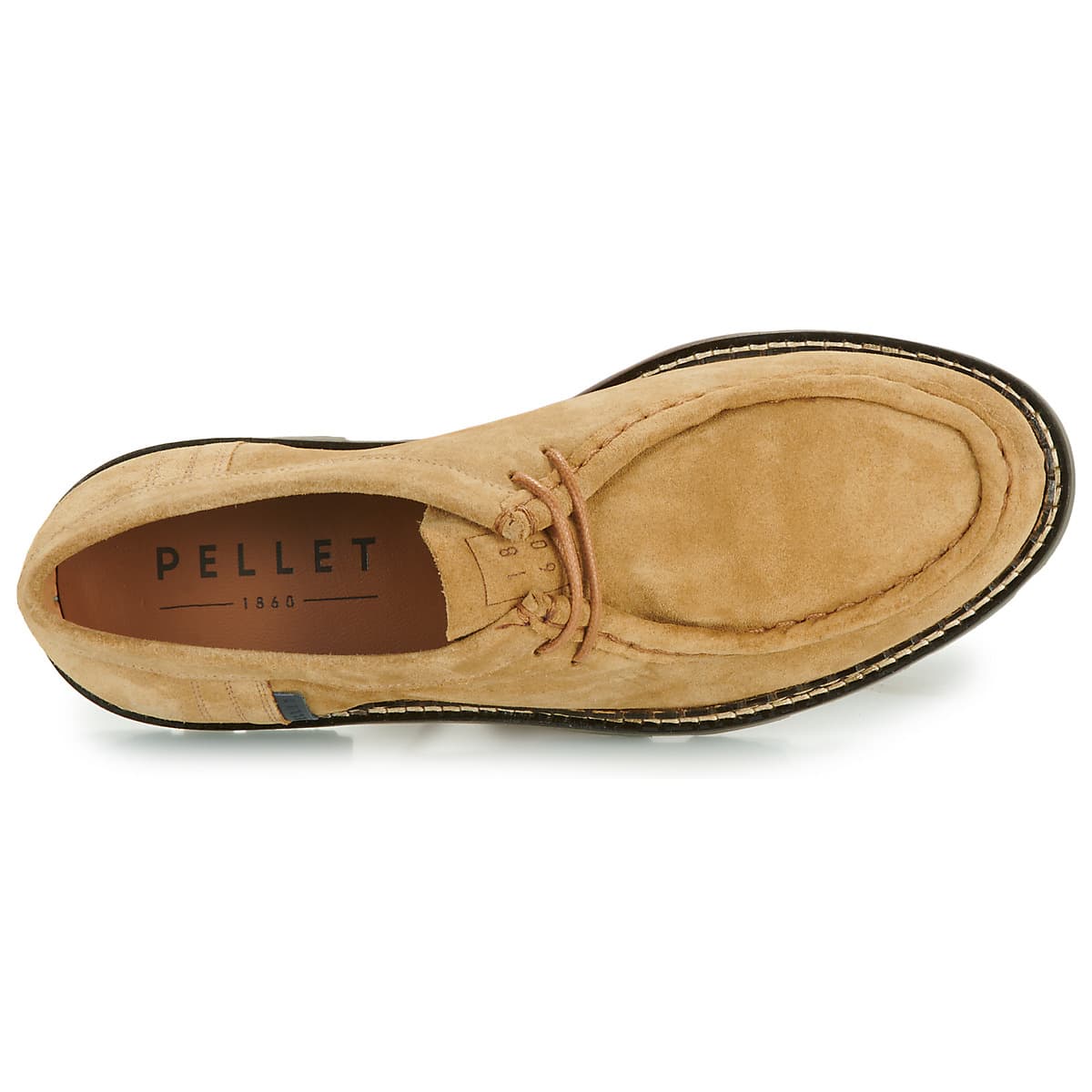 Men's Derby Shoes Pellet Beige
