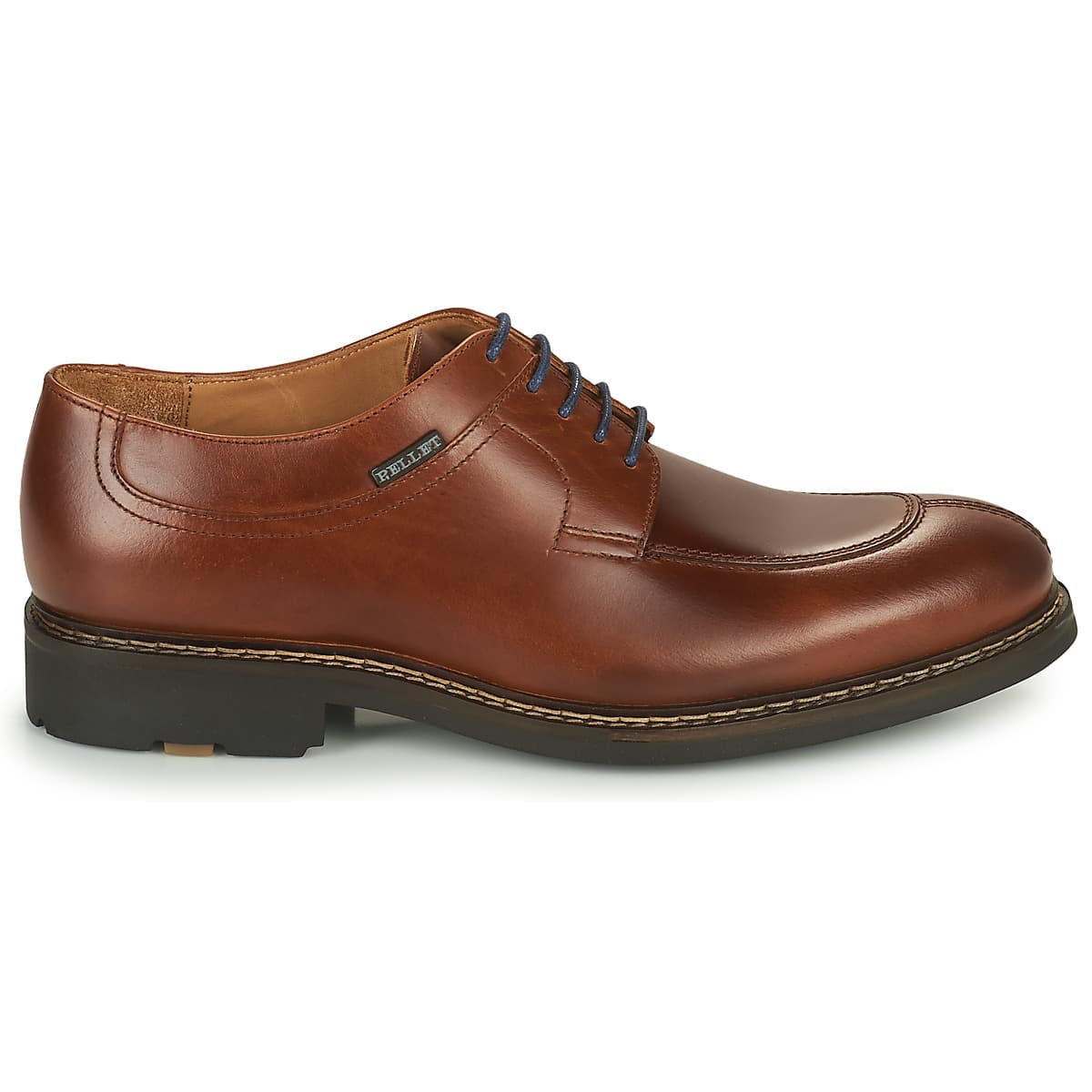 Men's Derby Shoes Pellet Brown