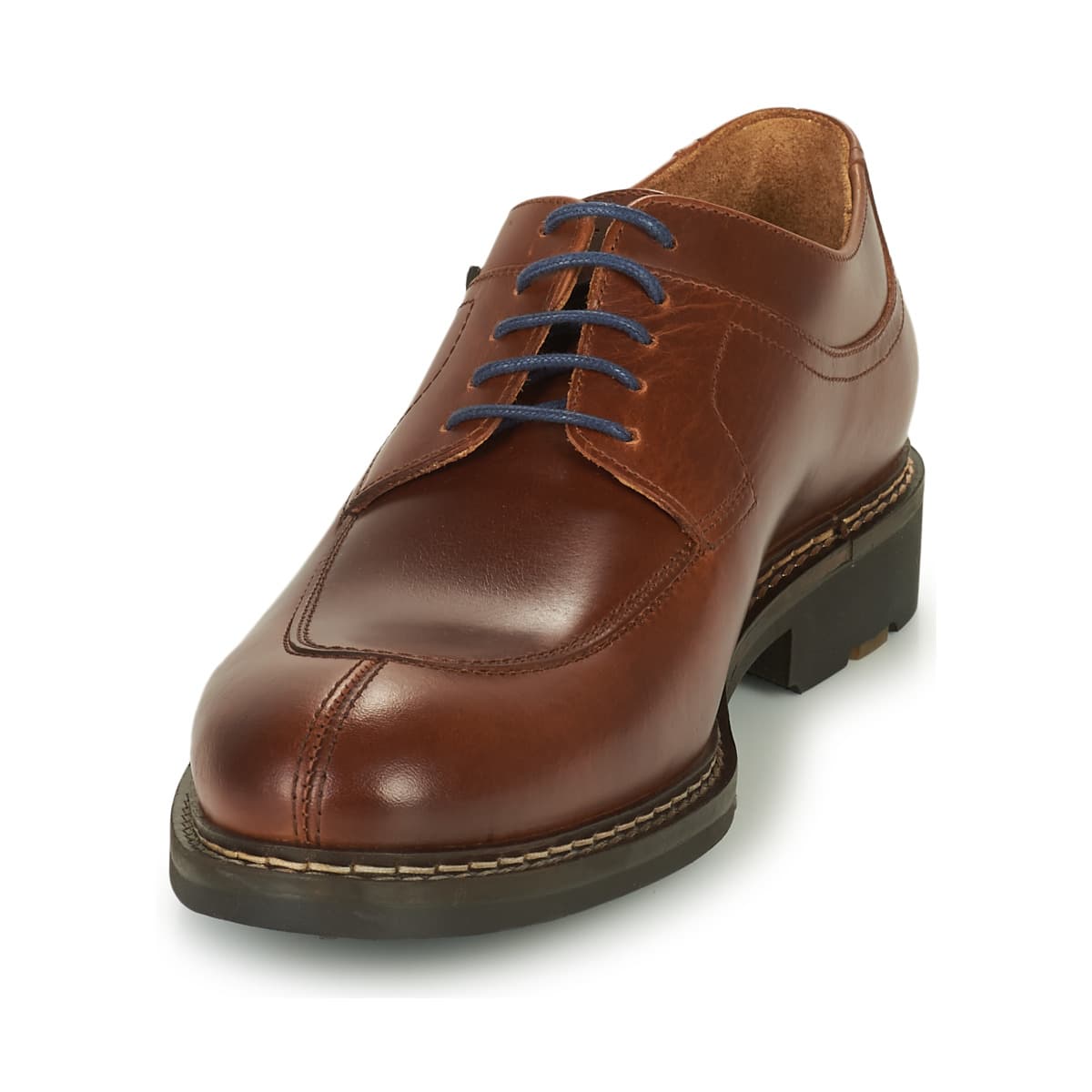 Men's Derby Shoes Pellet Brown