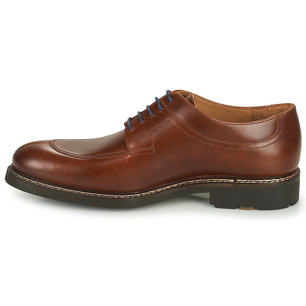 Men's Derby Shoes Pellet Brown