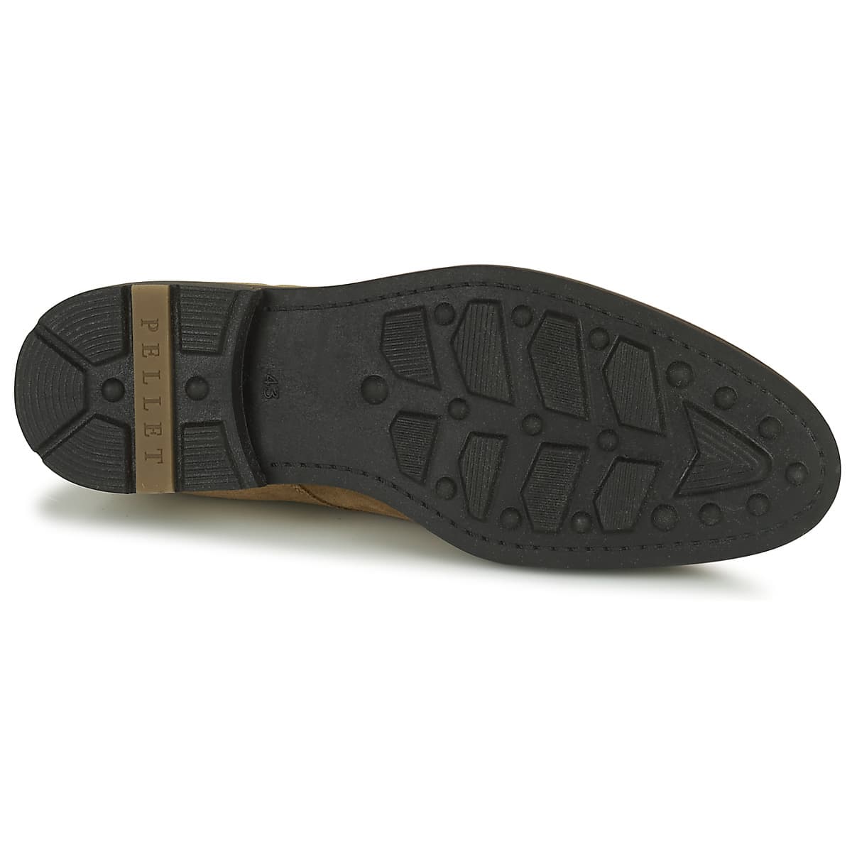 Men's Derby Shoes Pellet Beige