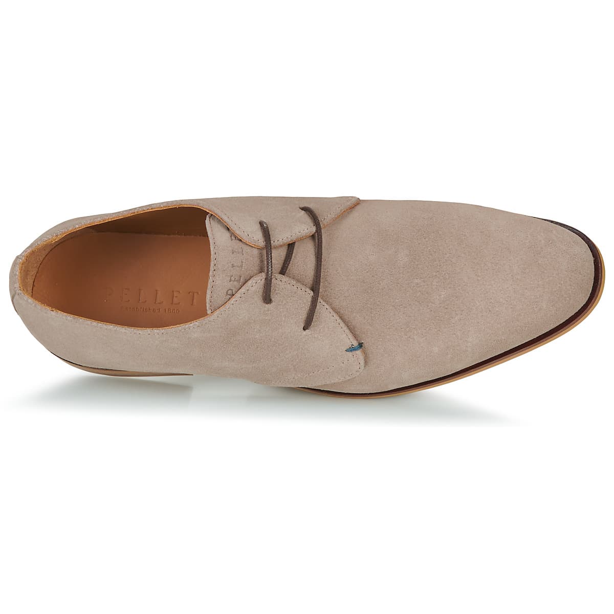 Men's Derby Shoes Pellet Beige