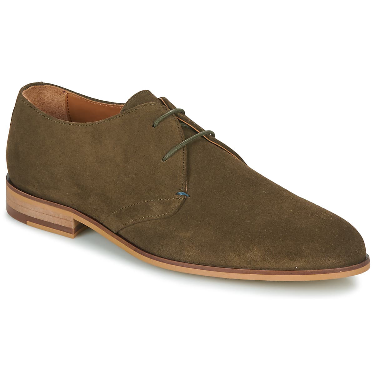 Men's Derby Shoes Pellet Khaki