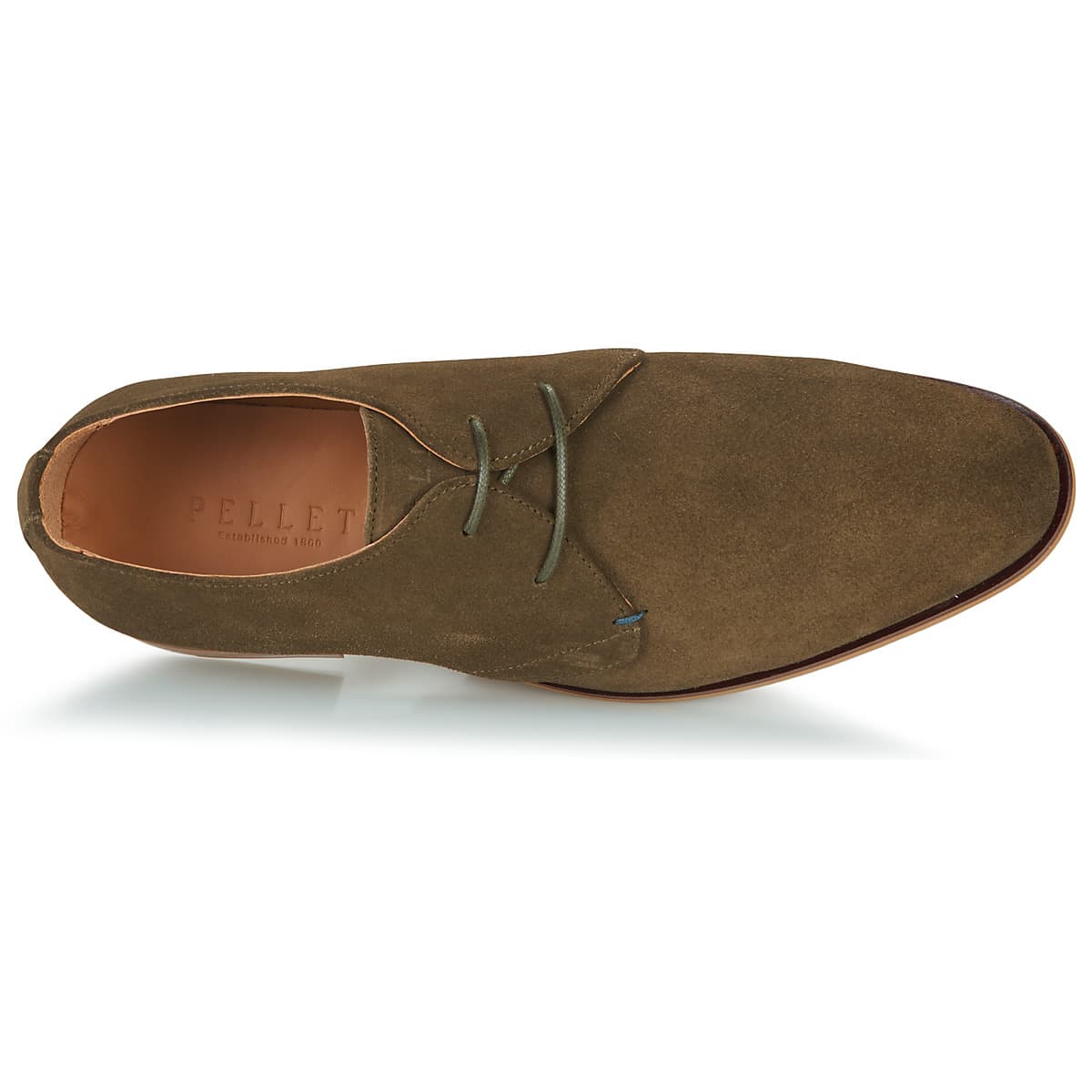 Men's Derby Shoes Pellet Khaki