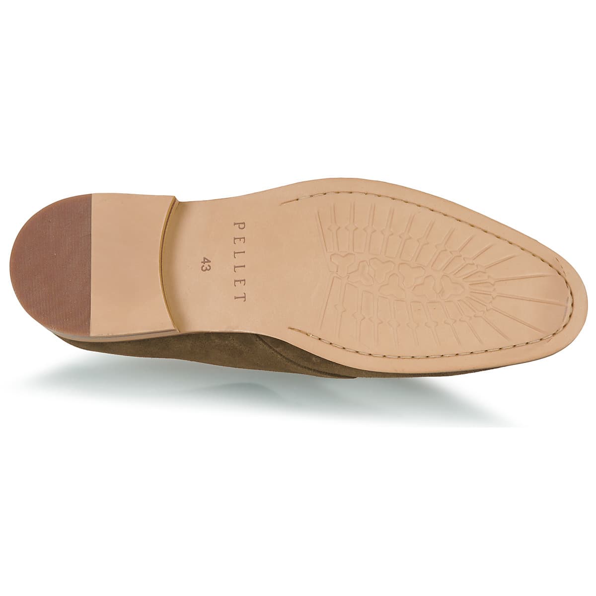 Men's Derby Shoes Pellet Khaki