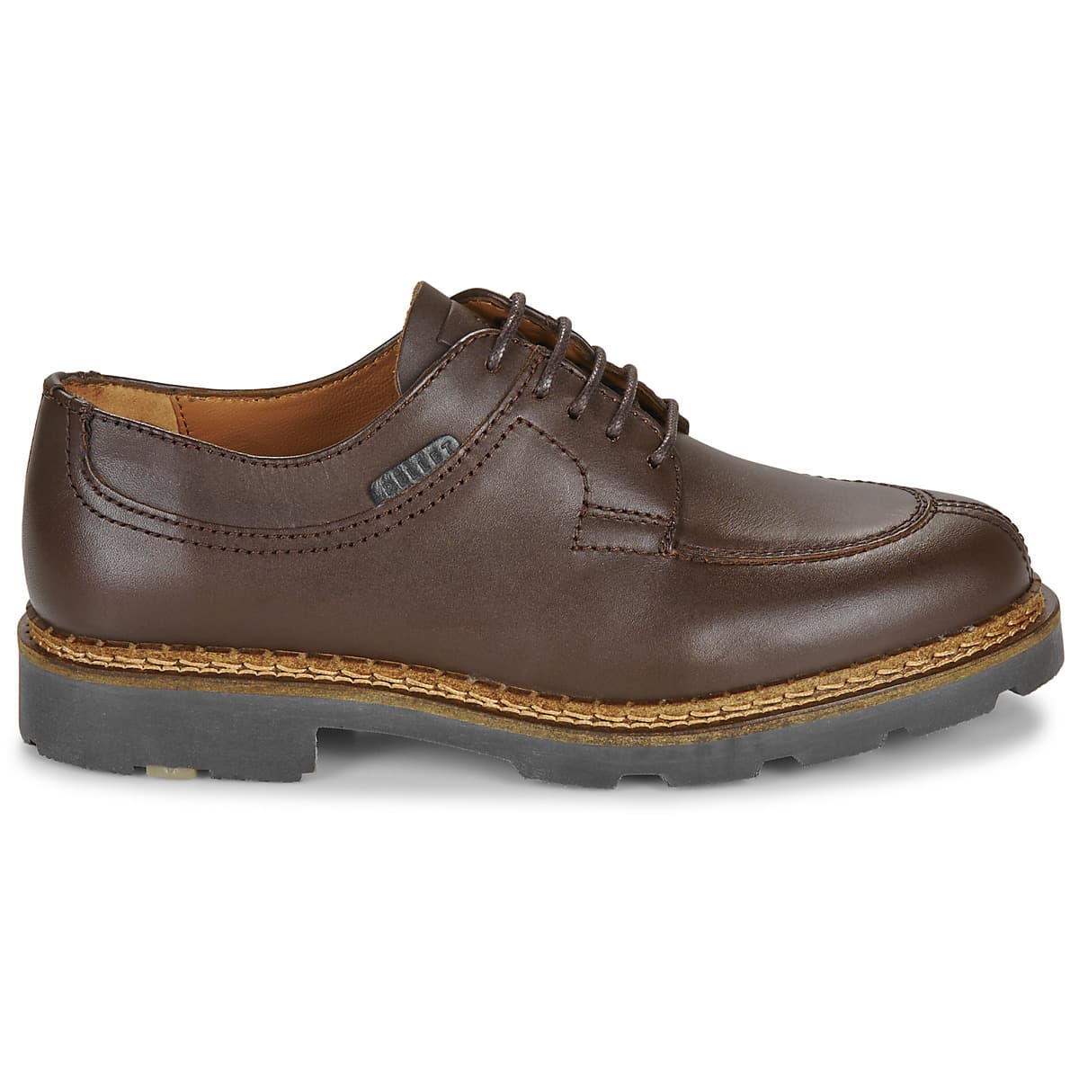 Women's Derby Shoes Pellet Brown