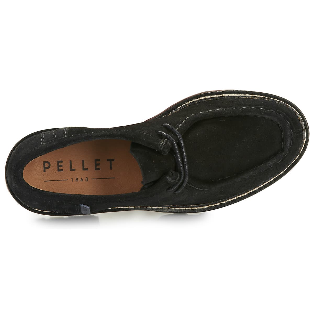 Women's Derby Shoes Pellet Black