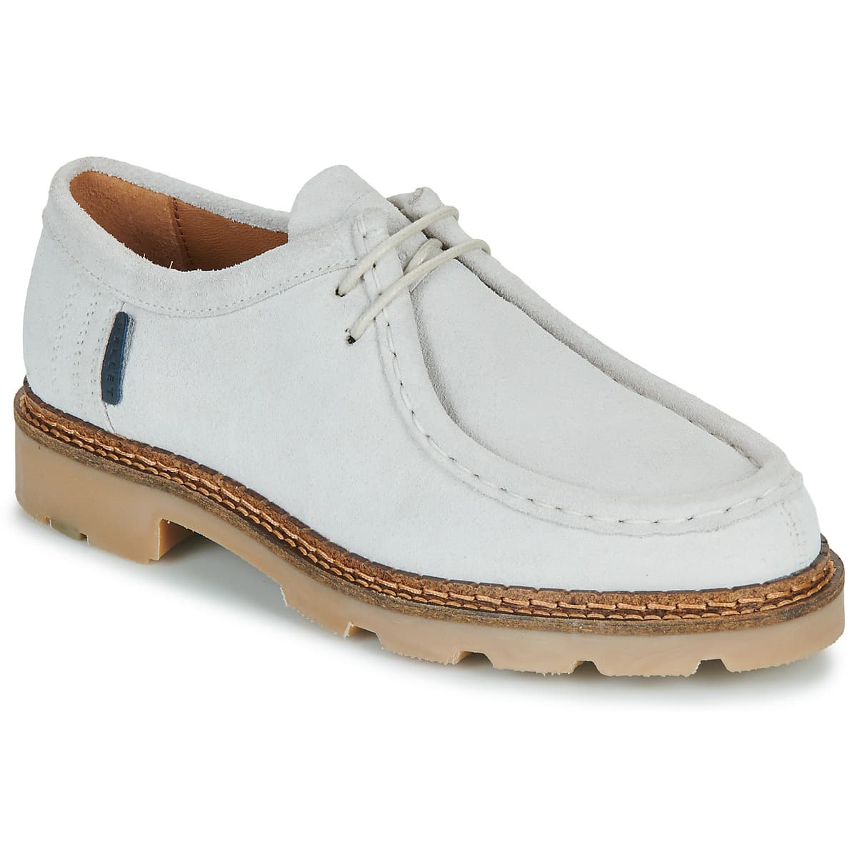 Women's Derby Shoes Pellet White