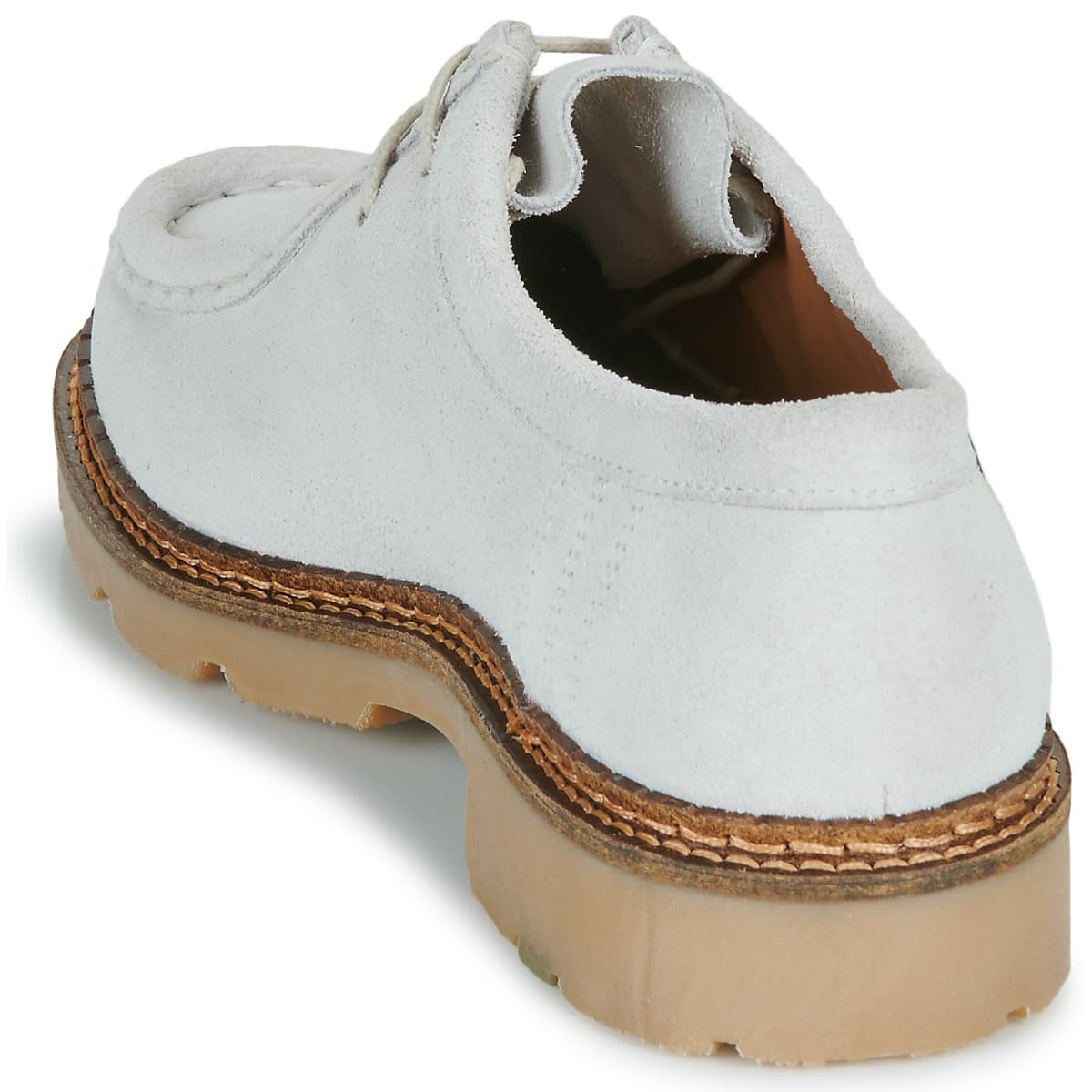 Women's Derby Shoes Pellet White