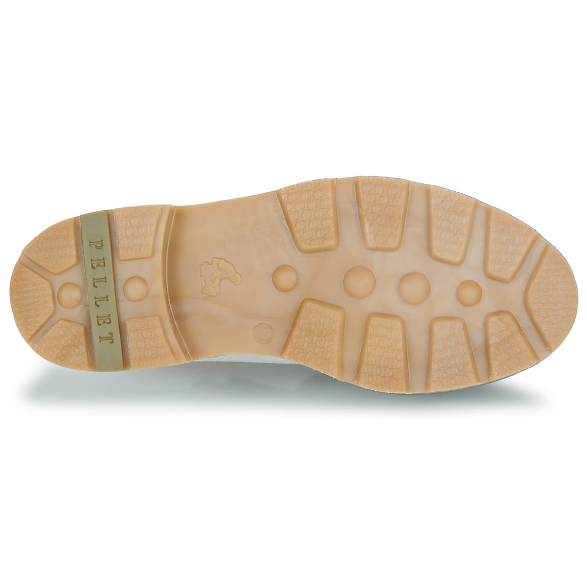 Women's Derby Shoes Pellet White