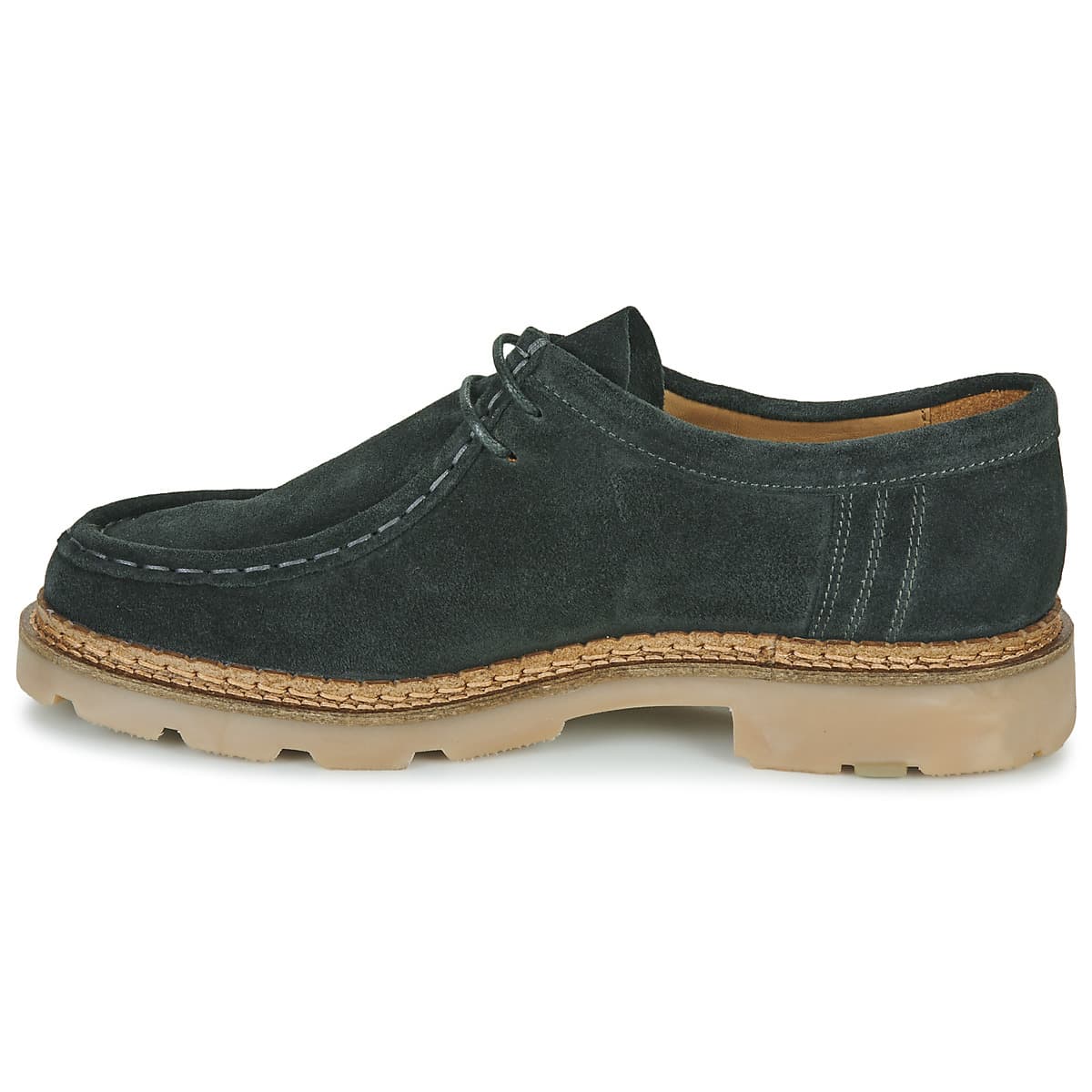 Women's Derby Shoes Pellet Green
