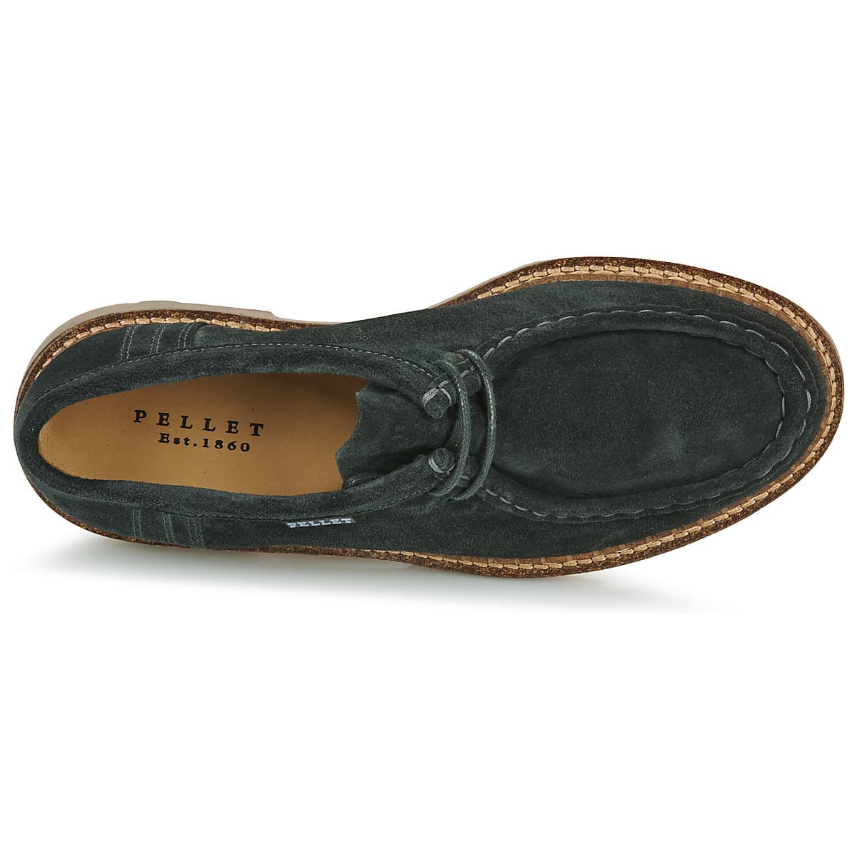 Women's Derby Shoes Pellet Green