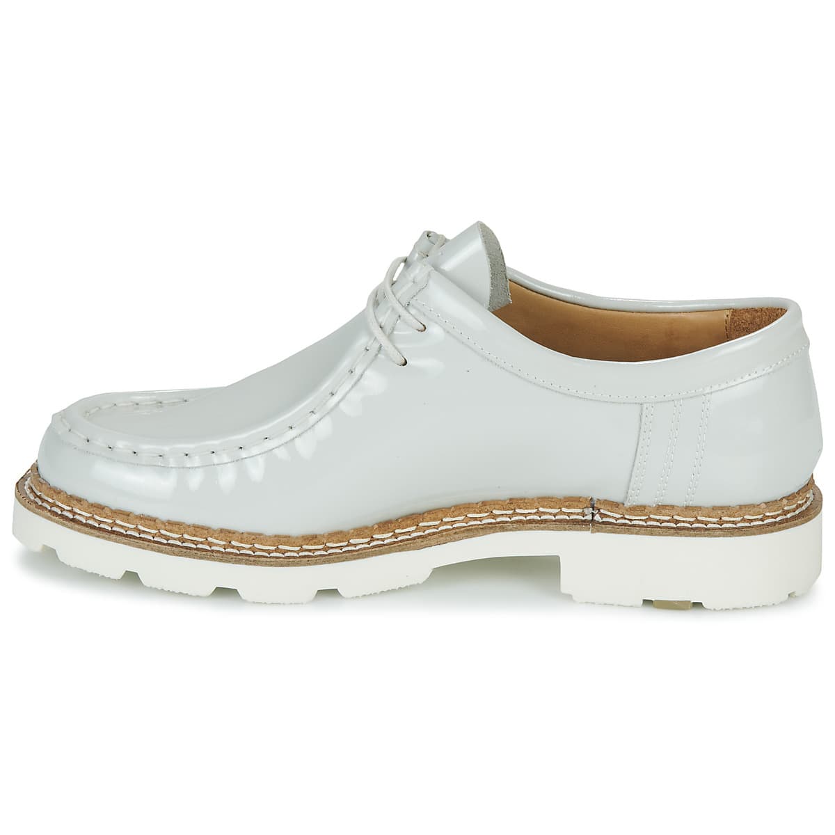 Women's Derby Shoes Pellet White