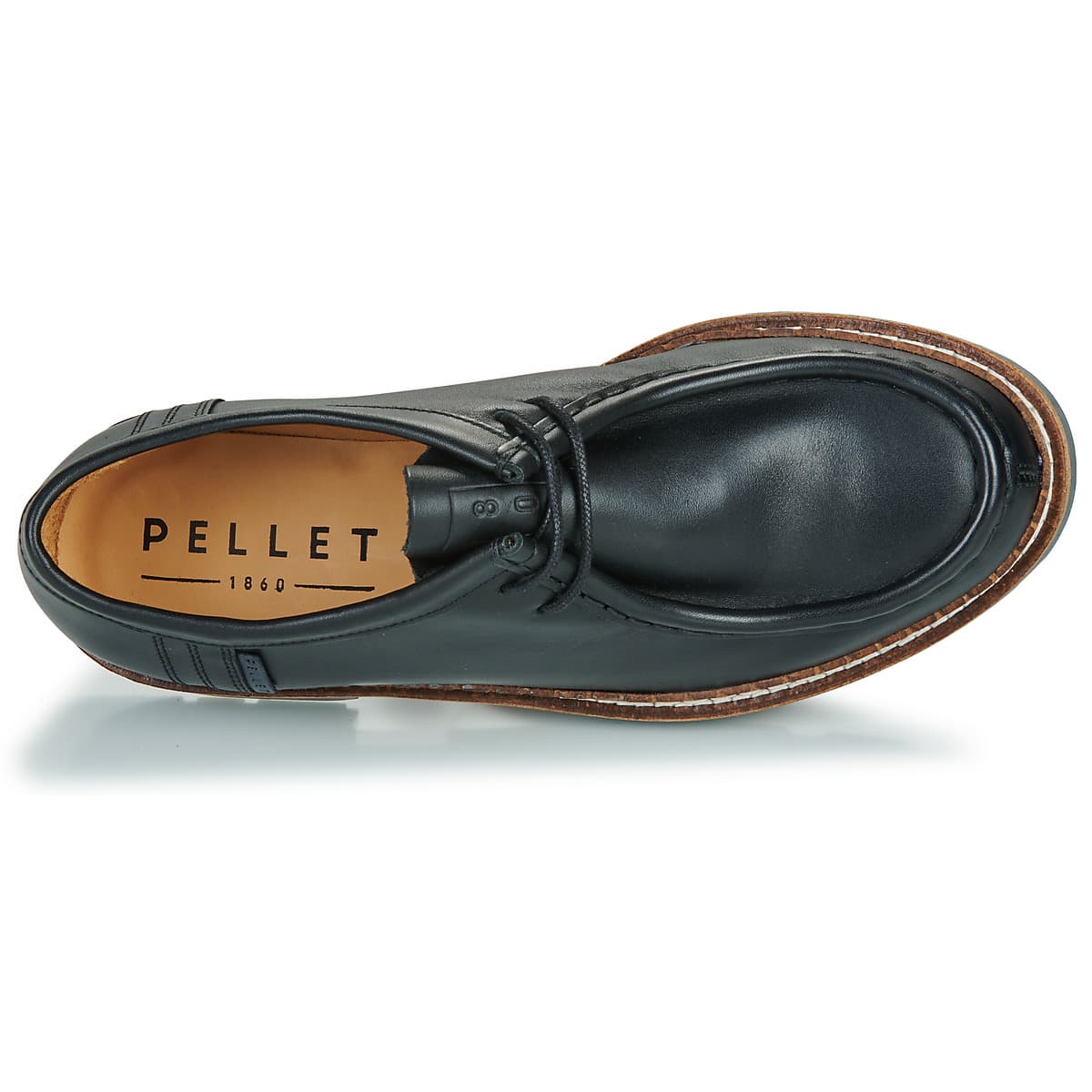 Women's Derby Shoes Pellet Black