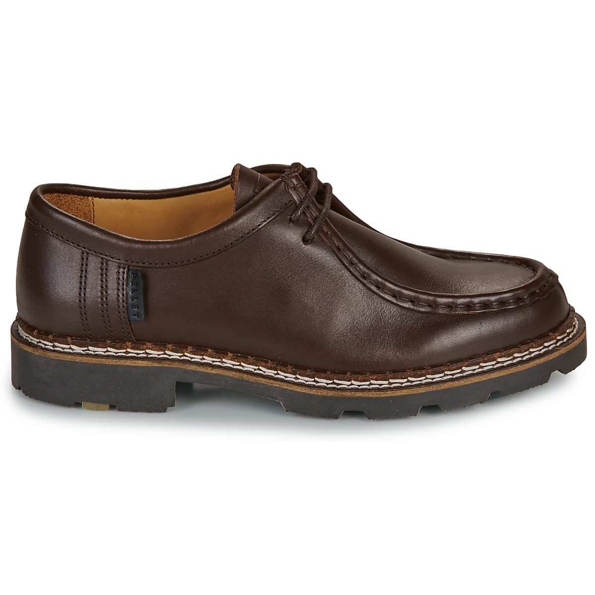 Women's Derby Shoes Pellet Brown