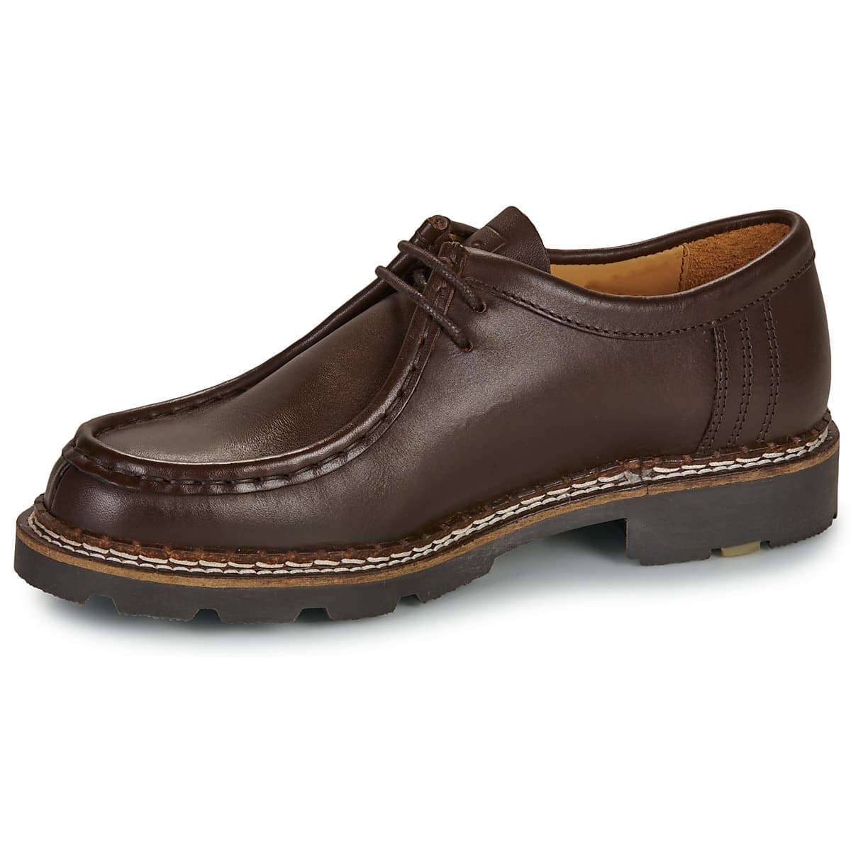 Women's Derby Shoes Pellet Brown