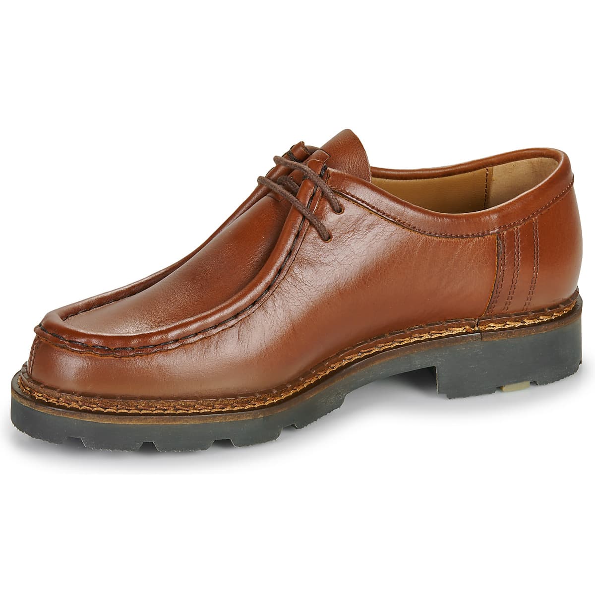 Women's Derby Shoes Pellet Brown