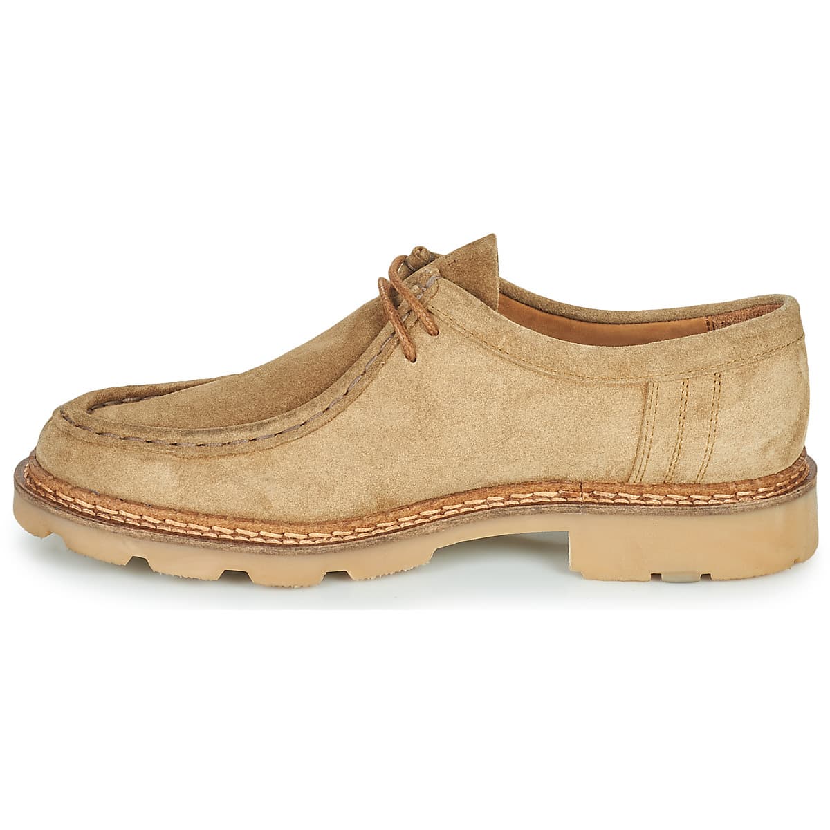 Women's Derby Shoes Pellet Brown